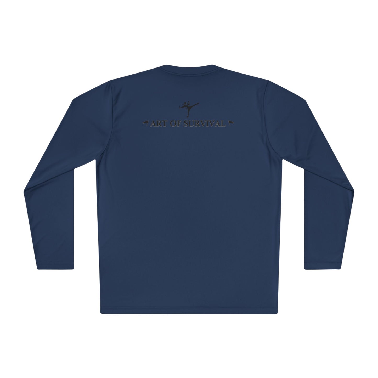 Long Sleeve Tee - "The Art of Survival" Fitness - Martial Arts - Activewear - Fist Design