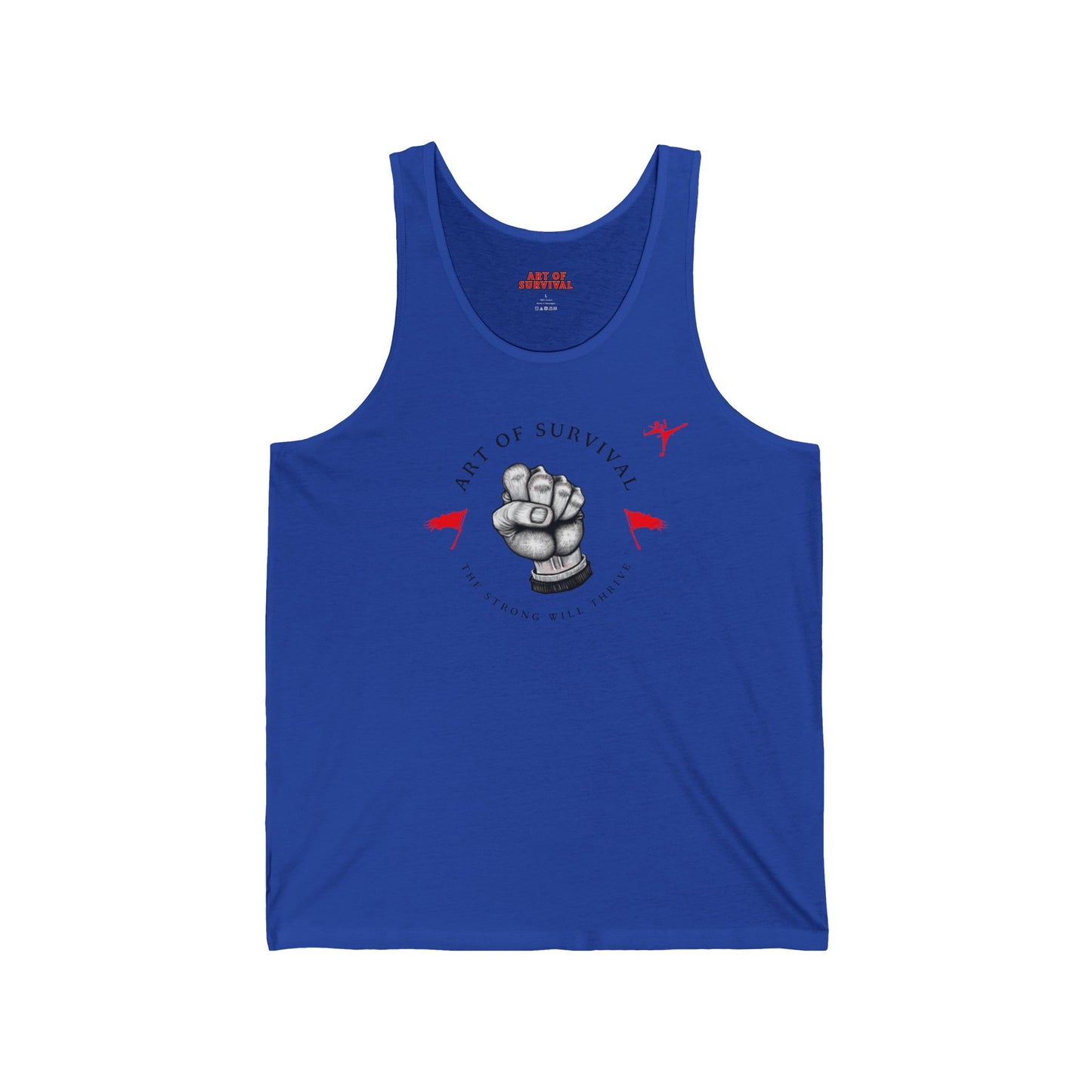 Tank Top - The Art of Survival Martial Arts Logo Limited Edition since the beginning