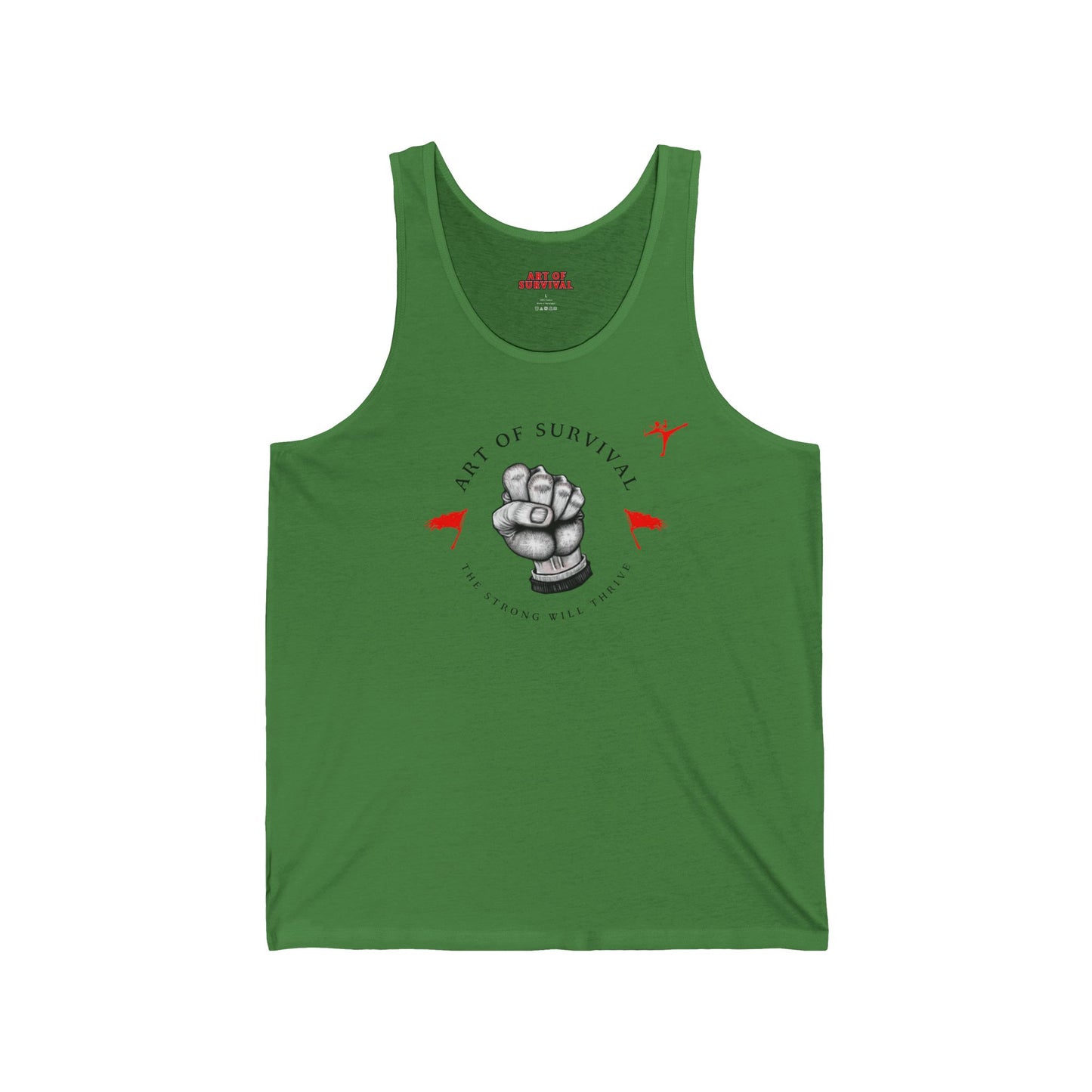 Tank Top - The Art of Survival Martial Arts Logo Limited Edition since the beginning