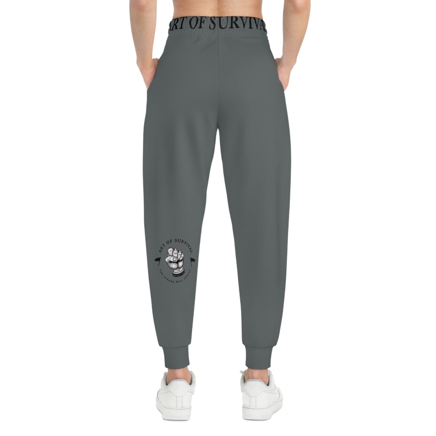 Athletic Joggers -Art of Survival - Fist Logo - Fitness Apperal