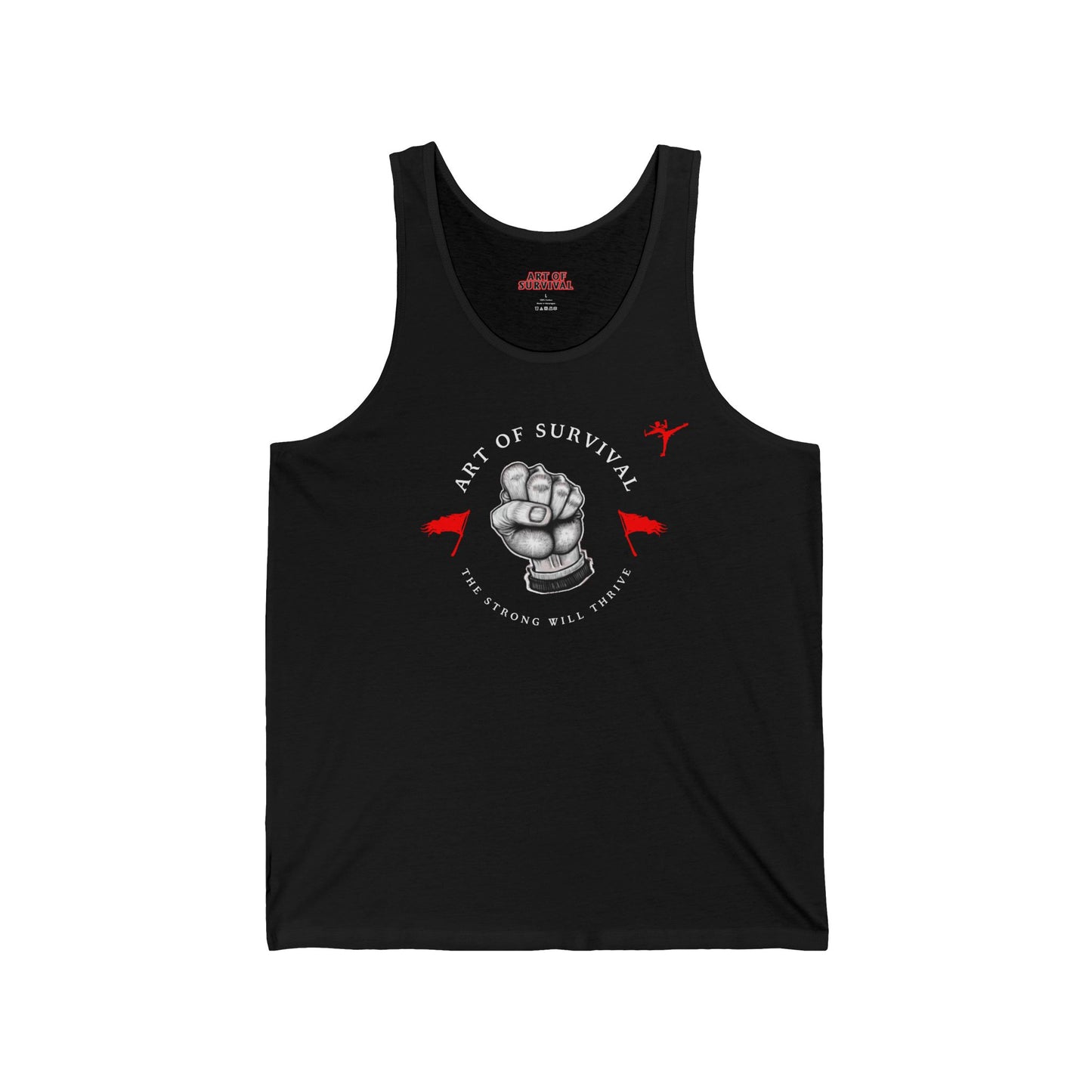 Tank Top - The Art of Survival Martial Arts Logo Limited Edition since the beginning