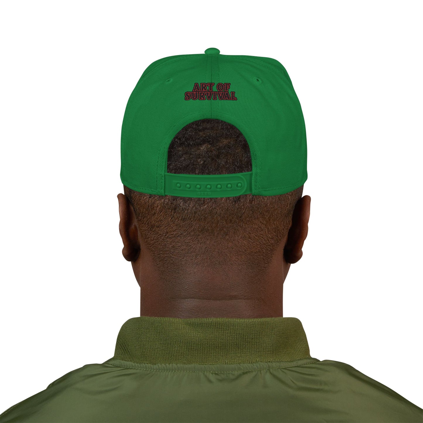 Copy of Snapback Cap - The Art of Survival Fist Logo Embroidery Hat - Martial Arts Fitness Longevity Apparel