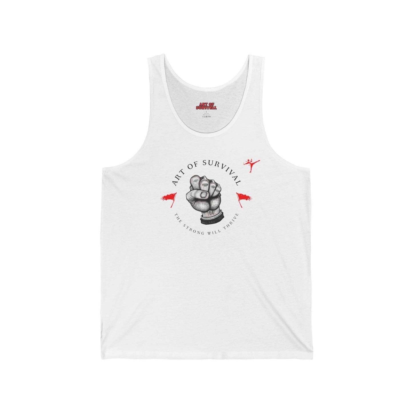Tank Top - The Art of Survival Martial Arts Logo Limited Edition since the beginning