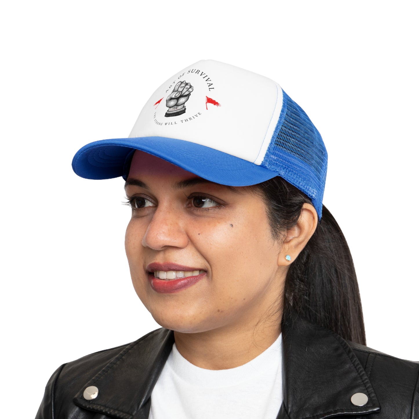 Art of Survival Mesh Cap - The Strong Will Thrive Trucker Hat