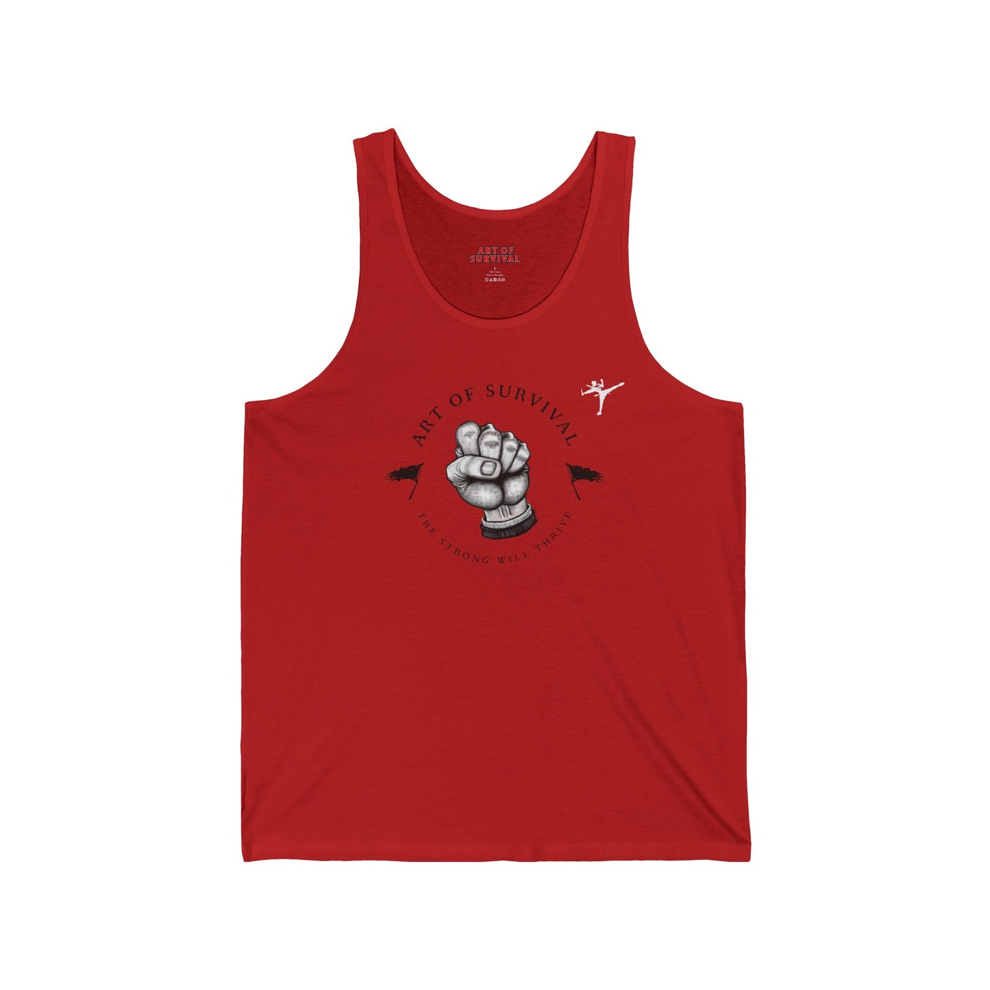 Tank Top - The Art of Survival Martial Arts Logo Limited Edition since the beginning