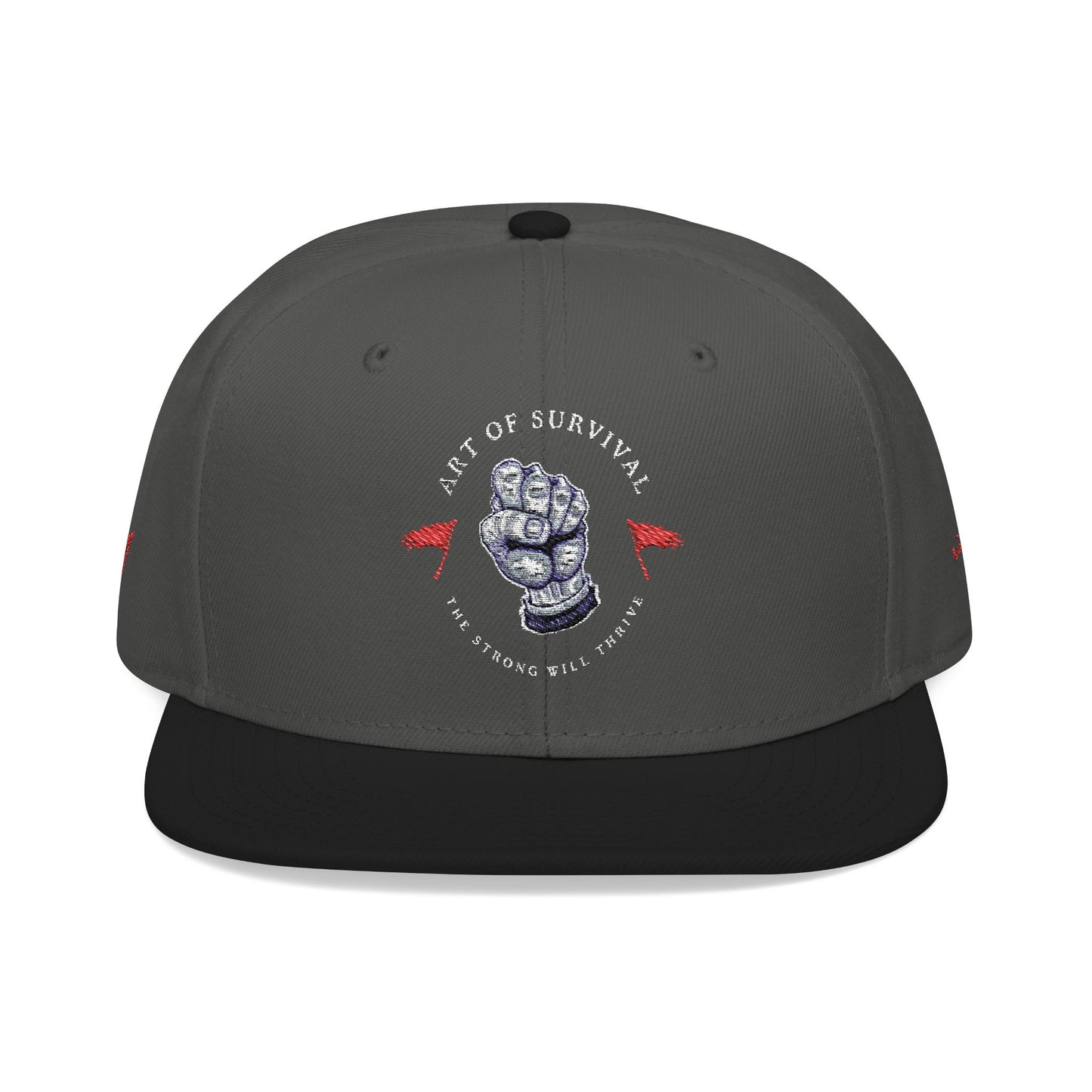 Snapback Cap - The Art of Survival Martial Arts Logo - Health & Fitness Lifestyle Brand
