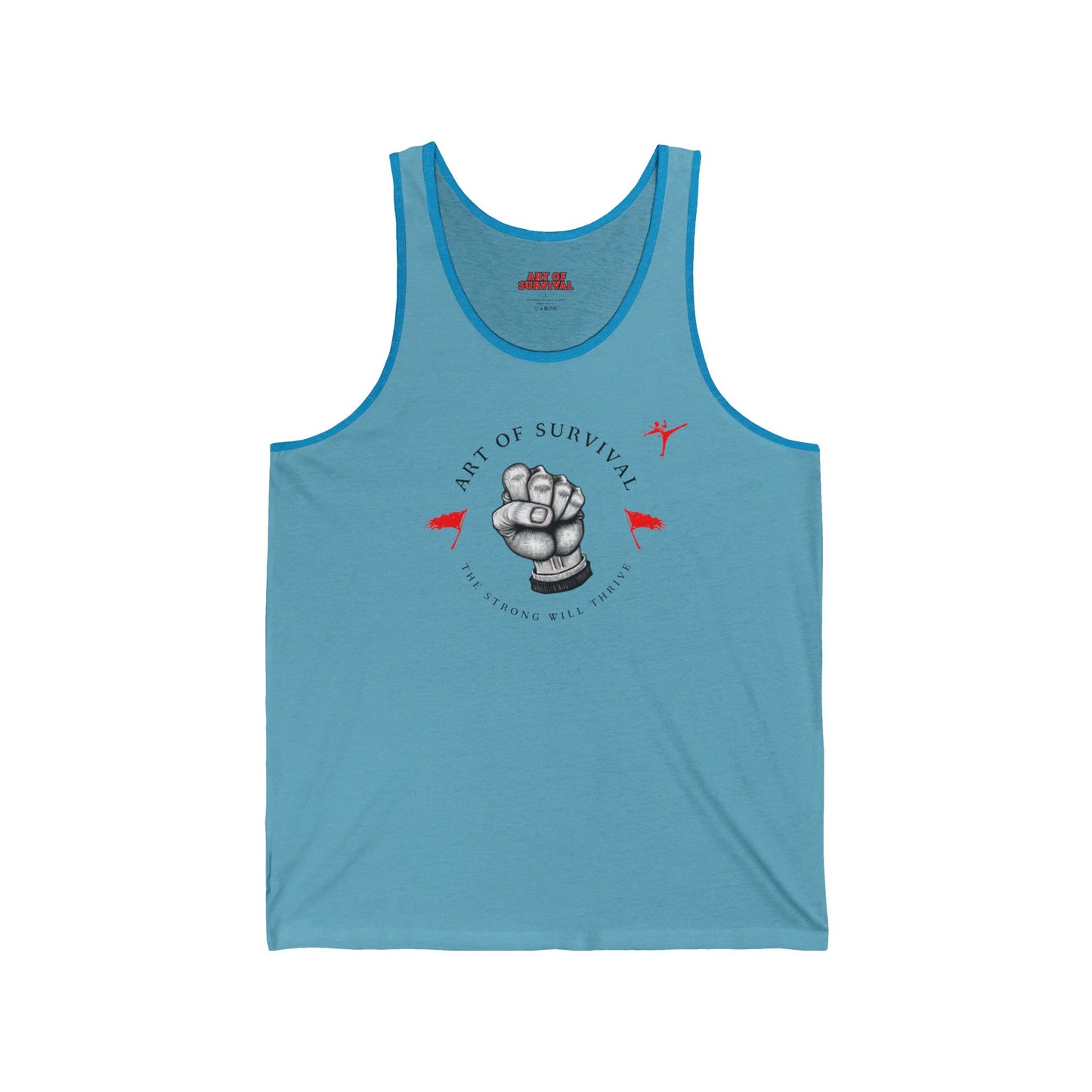 Tank Top - The Art of Survival Martial Arts Logo Limited Edition since the beginning