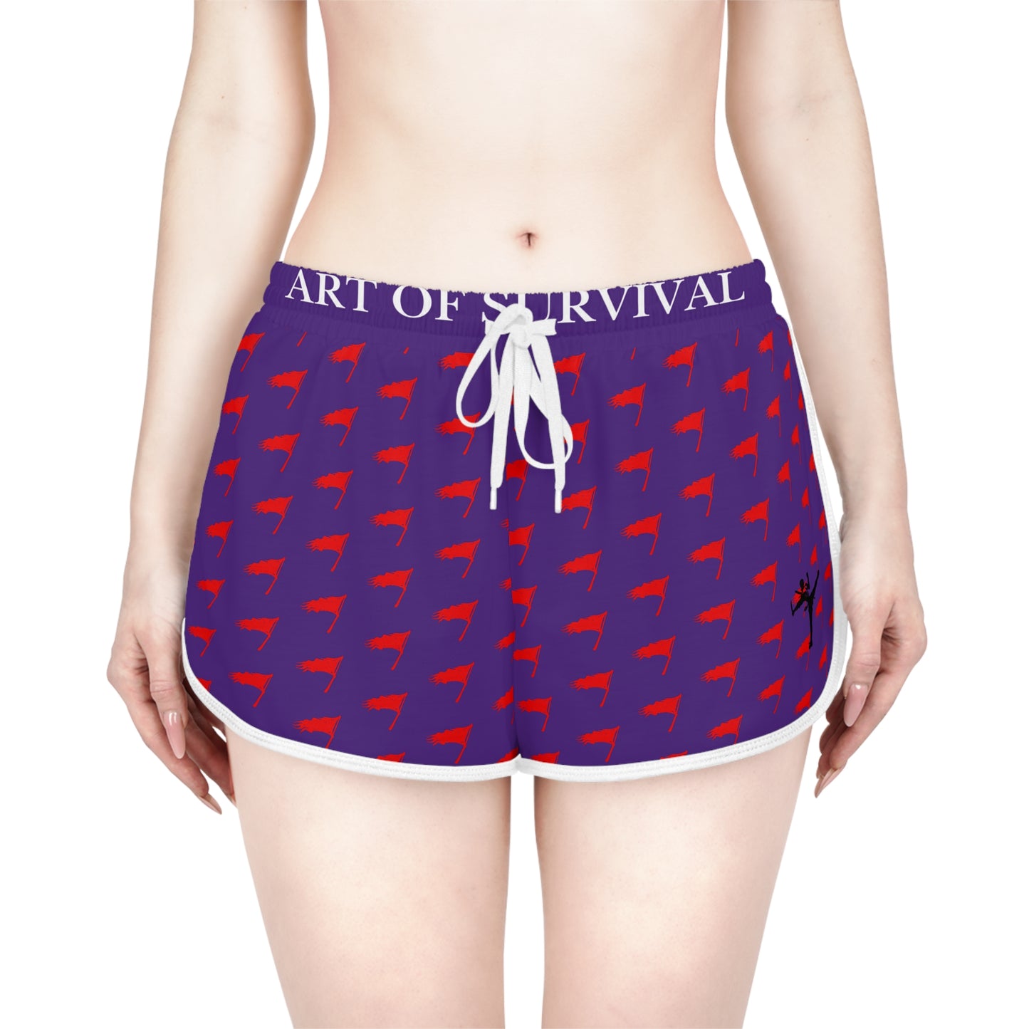 The Art of Survival- Flag (All Over) Logo - Fitness - Shorts