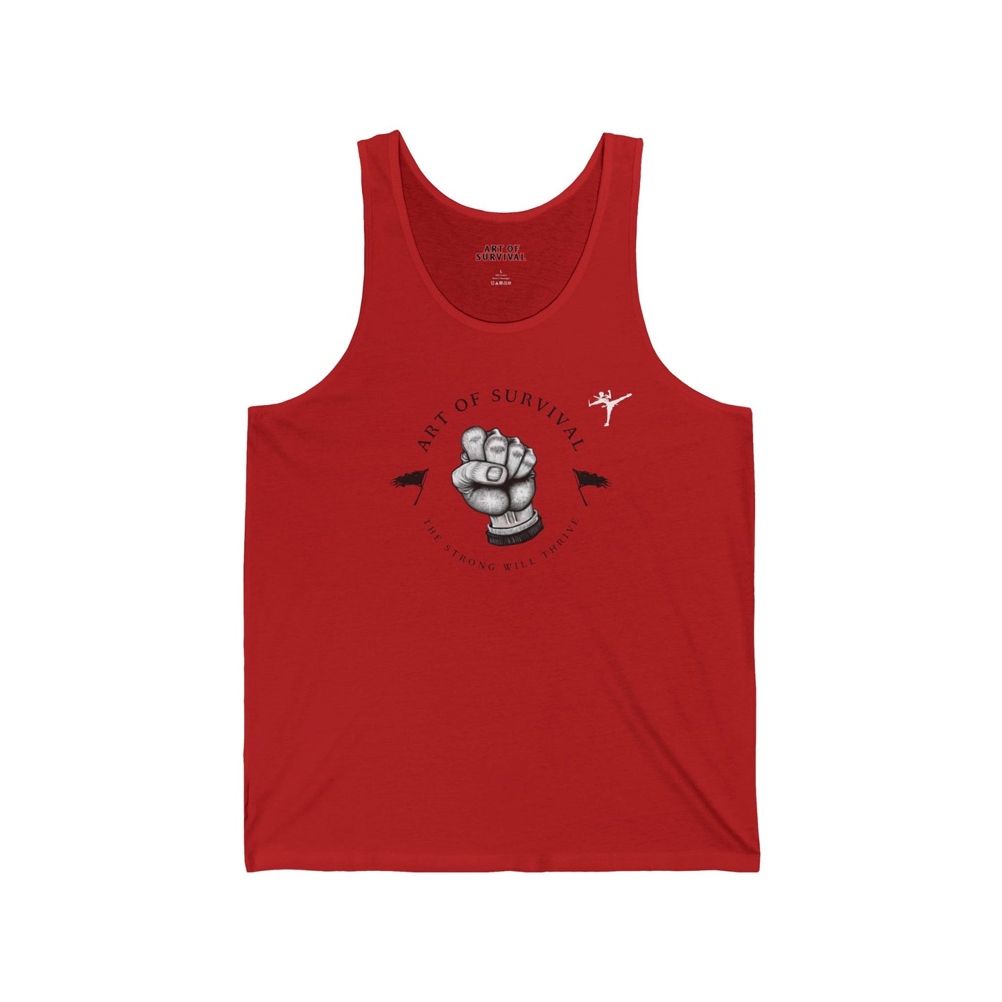 Tank Top - The Art of Survival Martial Arts Logo Limited Edition since the beginning