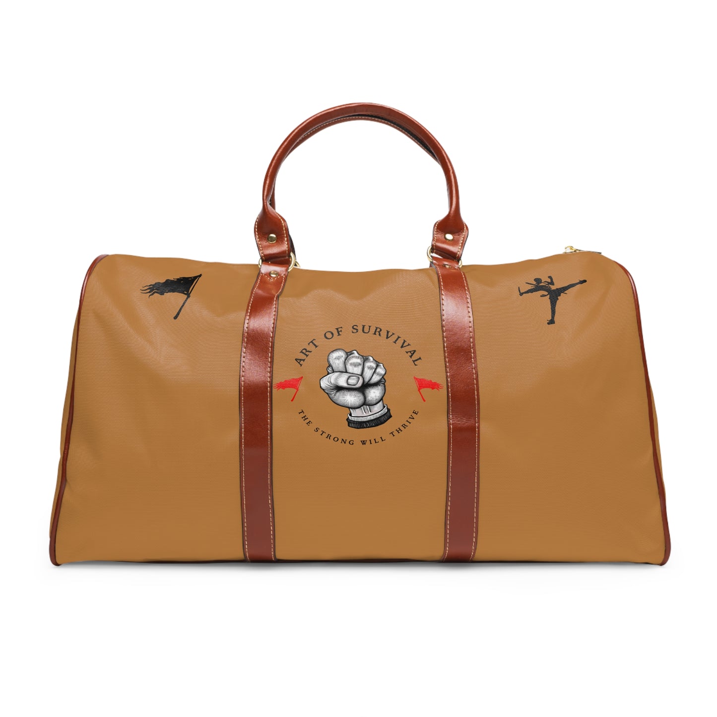 Waterproof Travel Bag - Art of Survival, Perfect for Adventurers, Gym, Beach, Hiking, Weekend Getaways, Durable and Stylish