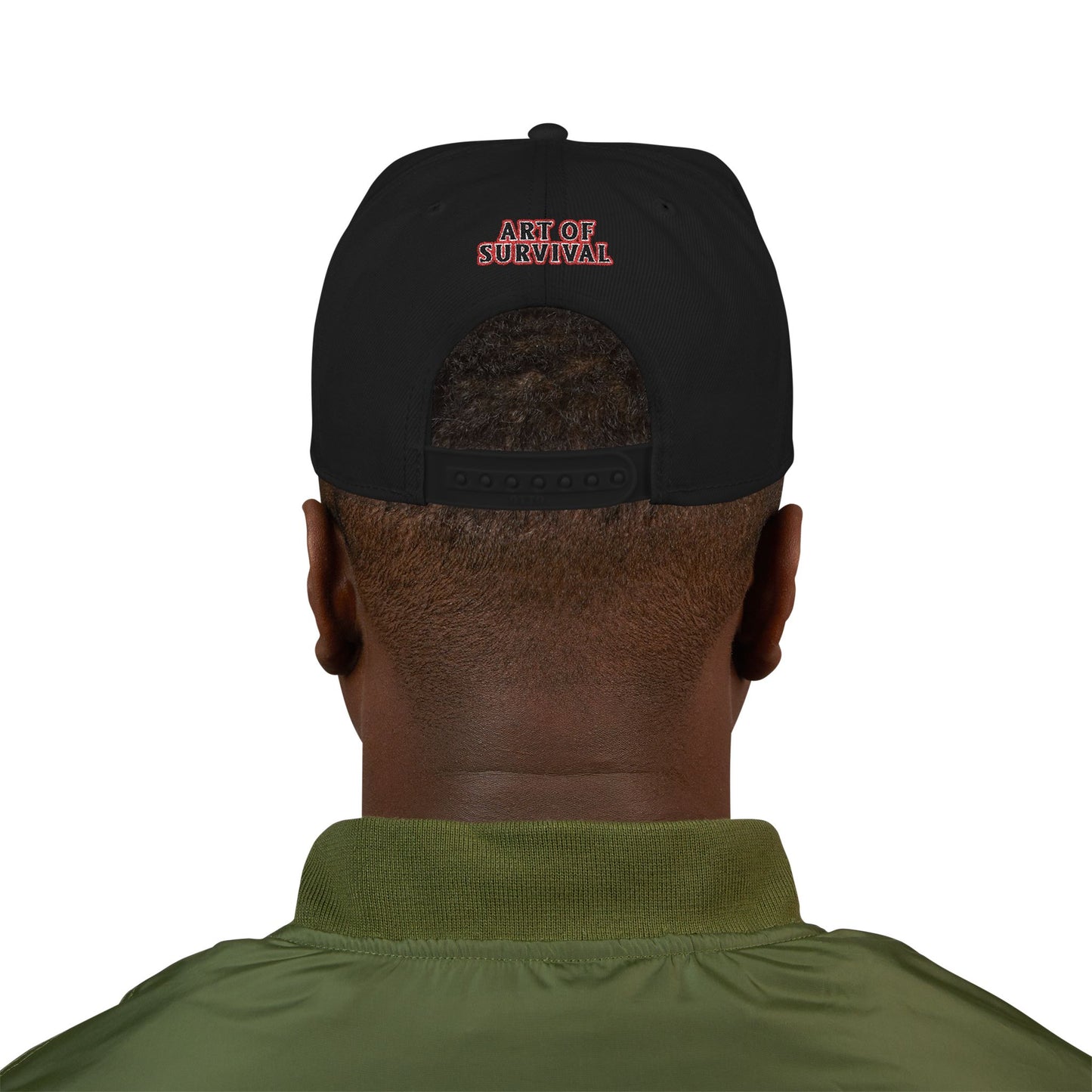 Snapback Cap - The Art of Survival Martial Arts Logo - Health & Fitness Lifestyle Brand