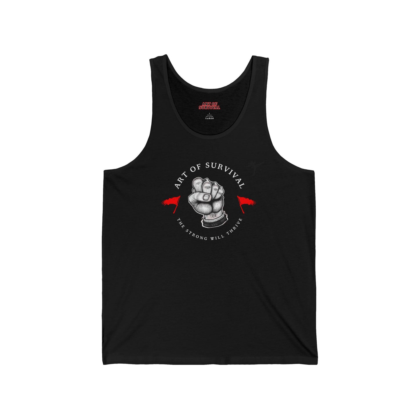 Tank Top - The Art of Survival Martial Arts Logo Limited Edition since the beginning