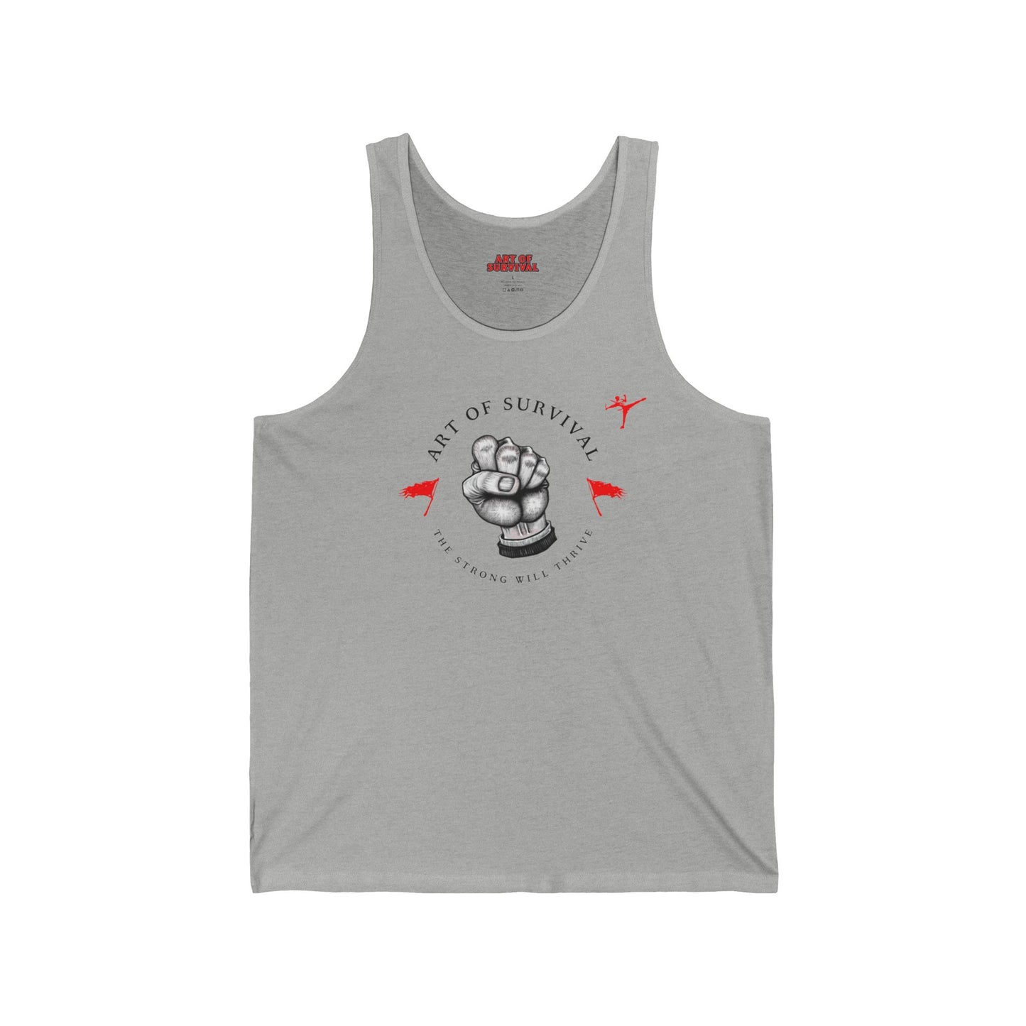 Tank Top - The Art of Survival Martial Arts Logo Limited Edition since the beginning