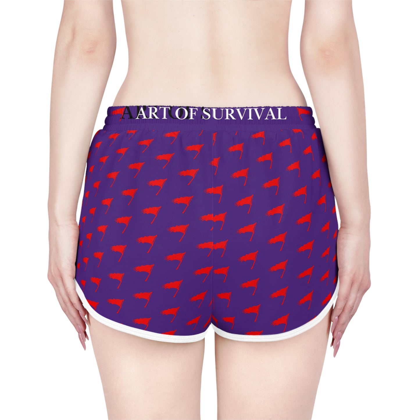 The Art of Survival- Flag (All Over) Logo - Fitness - Shorts