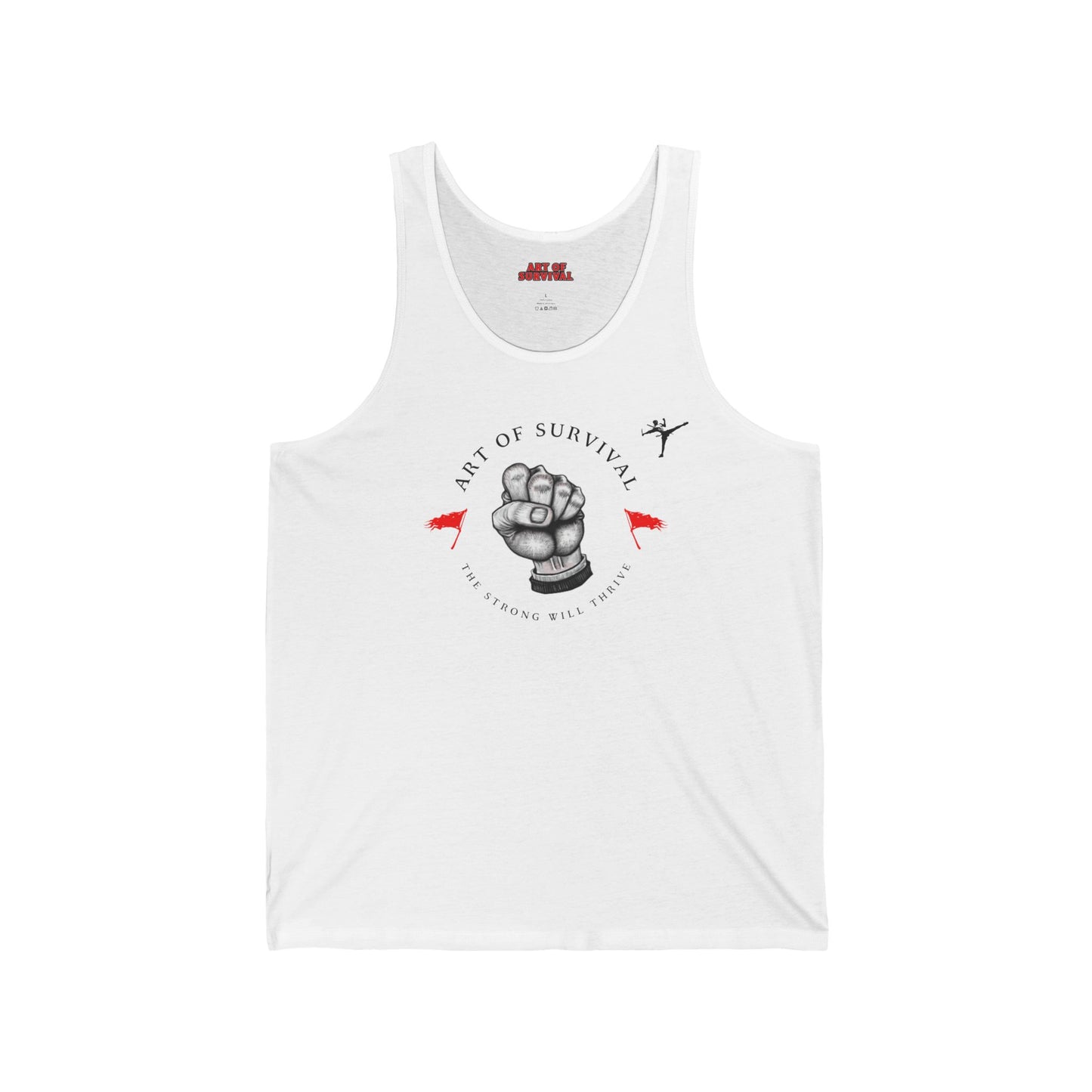 Tank Top - The Art of Survival Martial Arts Logo Limited Edition since the beginning