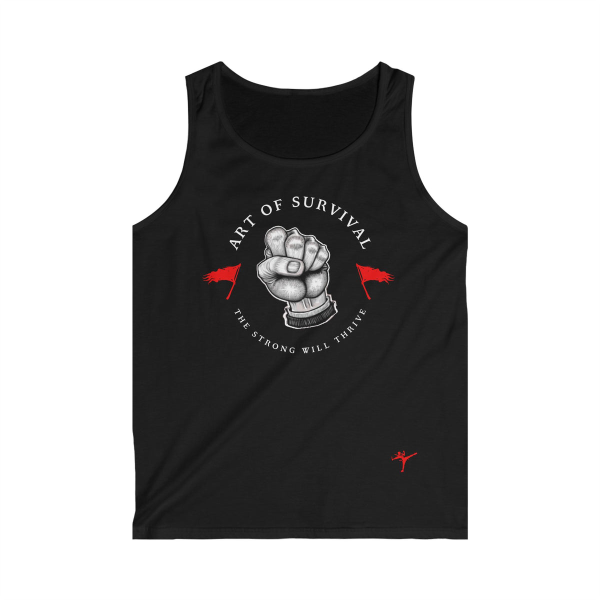 Tank Top - The Art of Survival - Martial Arts - Men's Softstyle - Tank Top