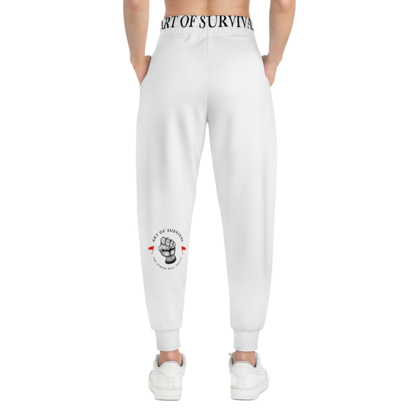Athletic Joggers - Art of Survival - Fist Logo - Fitness Brand