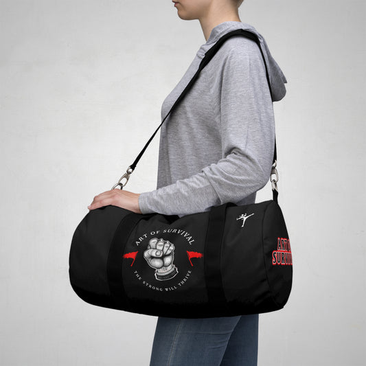 Art of Survival Duffel Bag - Empowering Gym & Travel Tote