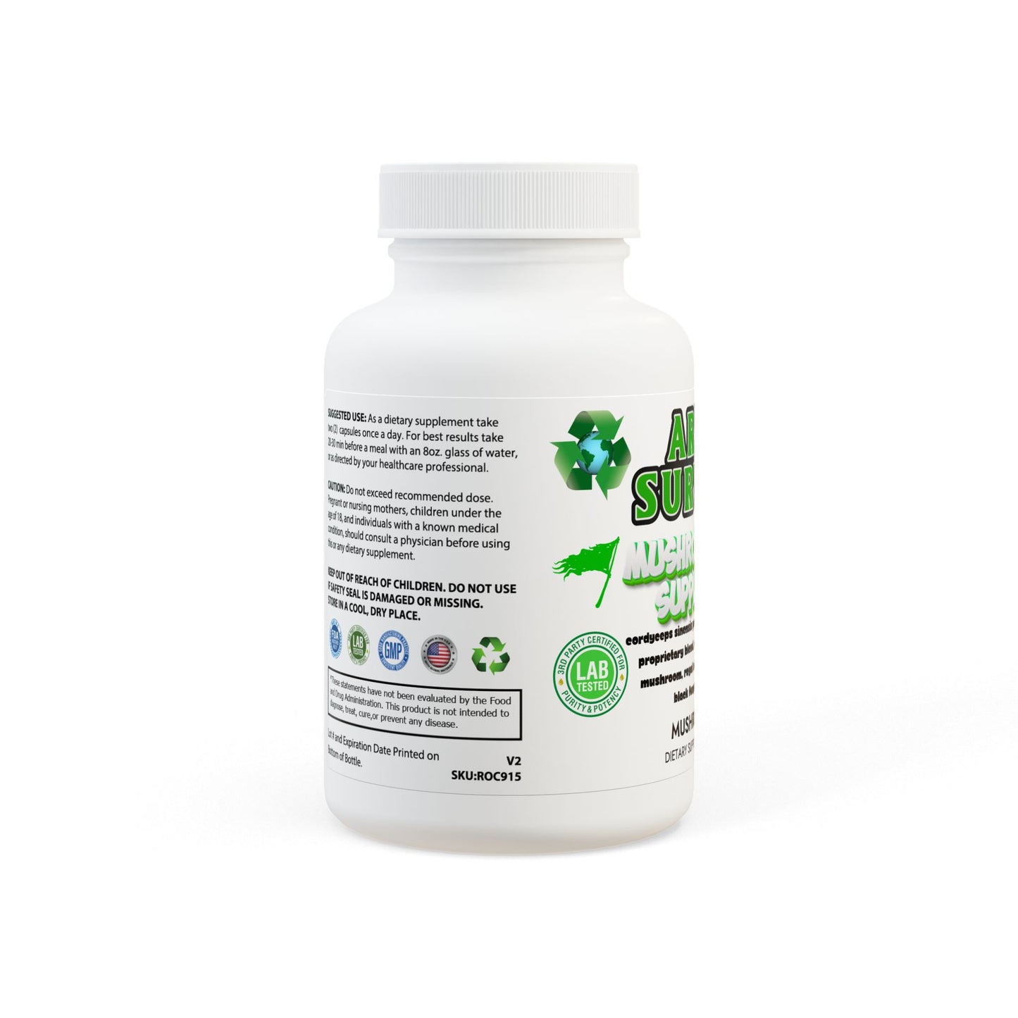 Mushroom Blend Supplement (60 Capsules)
