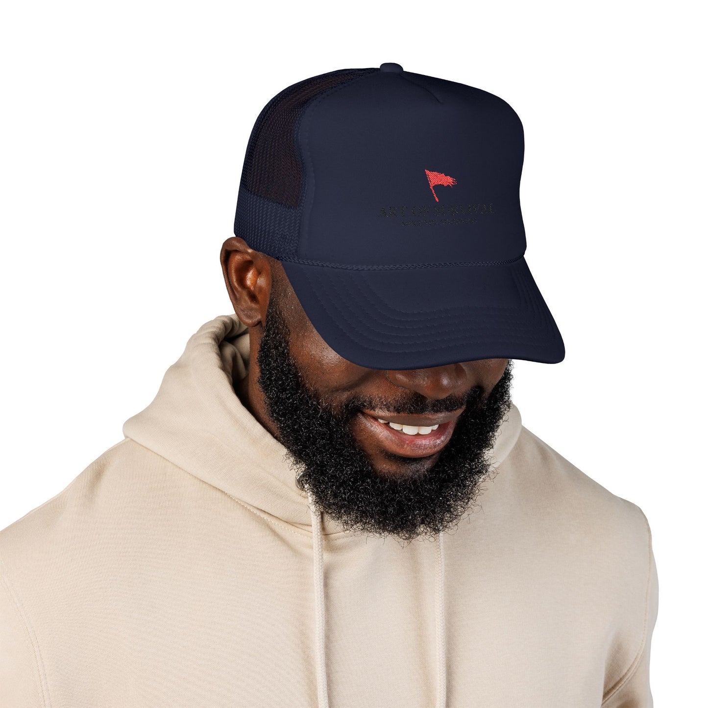 Trucker Hat - The Art of Survival Limited Addition {Since the Begging} Logo - Embroidered Fitness Cap