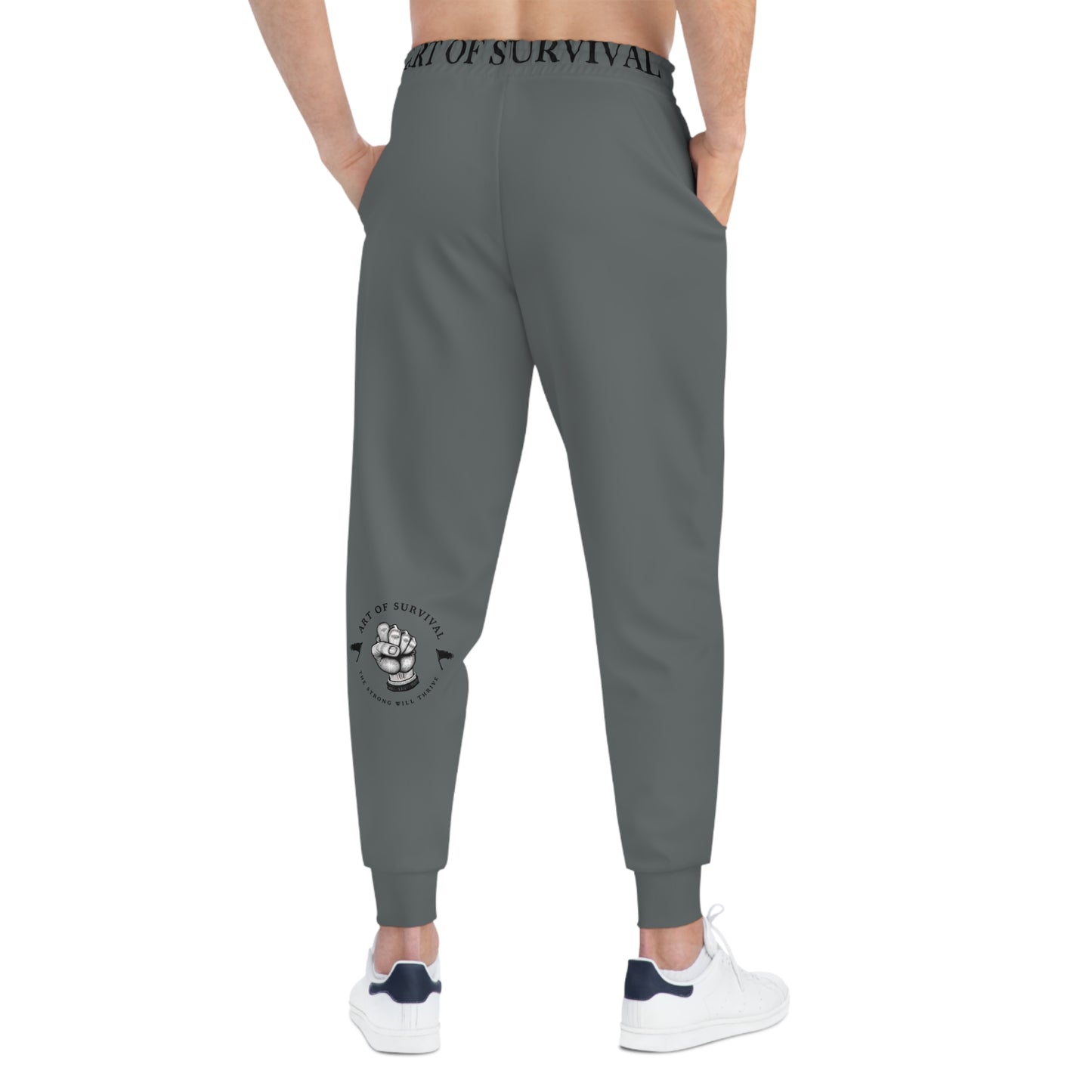 Athletic Joggers -Art of Survival - Fist Logo - Fitness Apperal