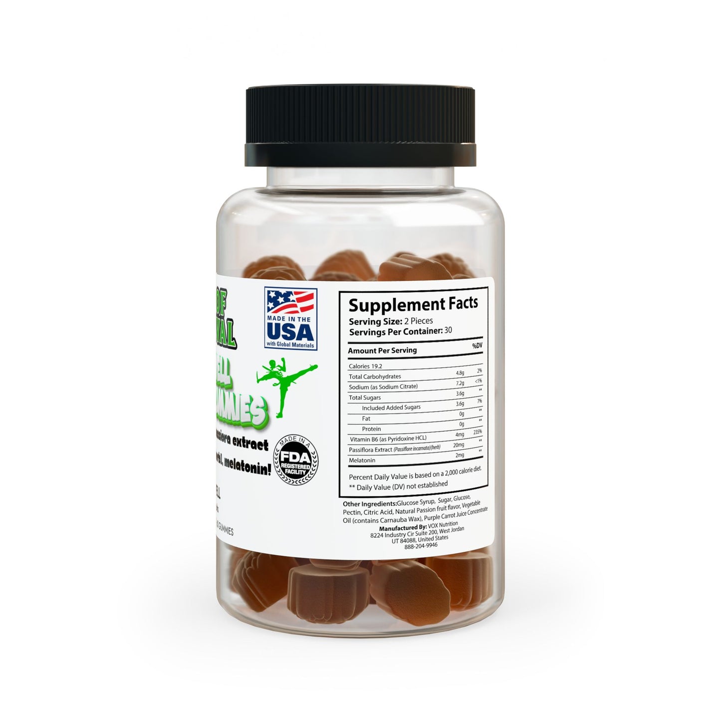 Sleep Well Gummies (60 Gummies)