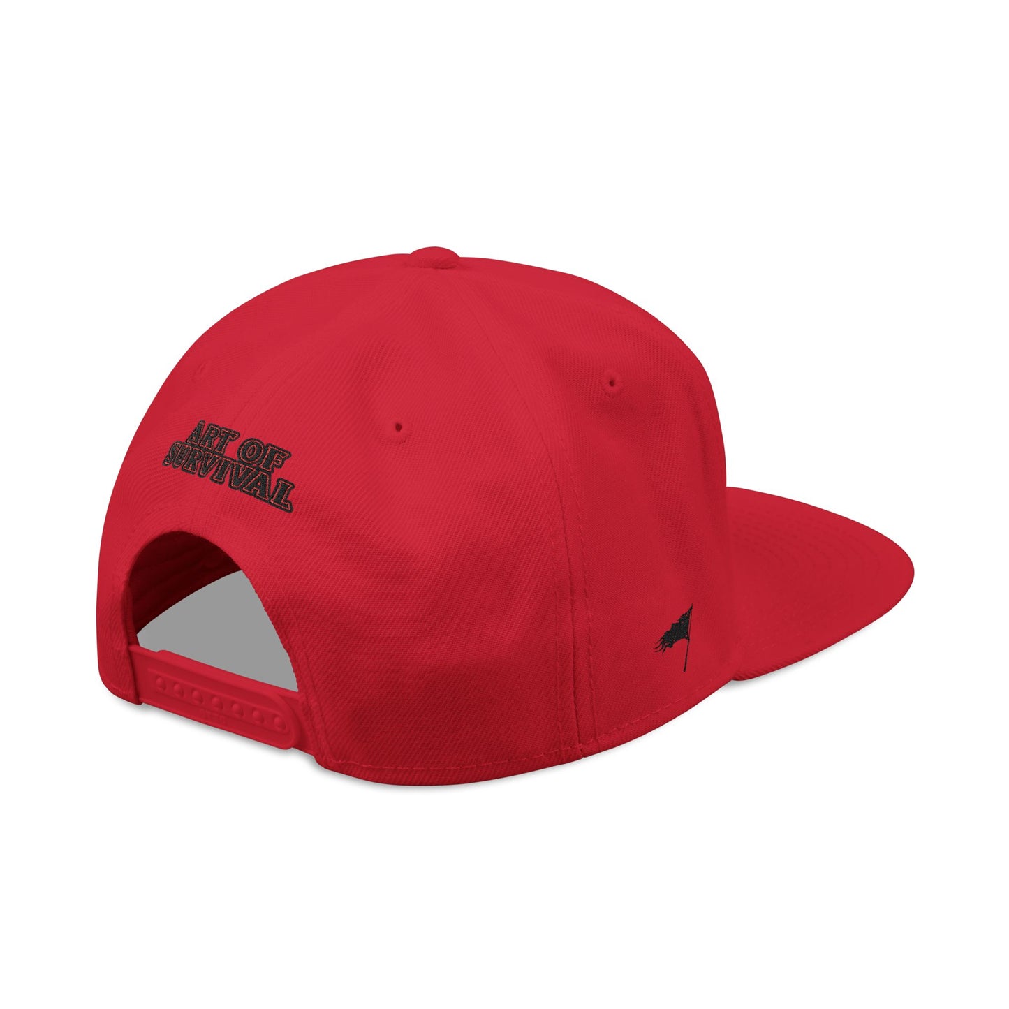Copy of Snapback Cap - The Art of Survival Fist Logo Embroidery Hat - Martial Arts Fitness Longevity Apparel
