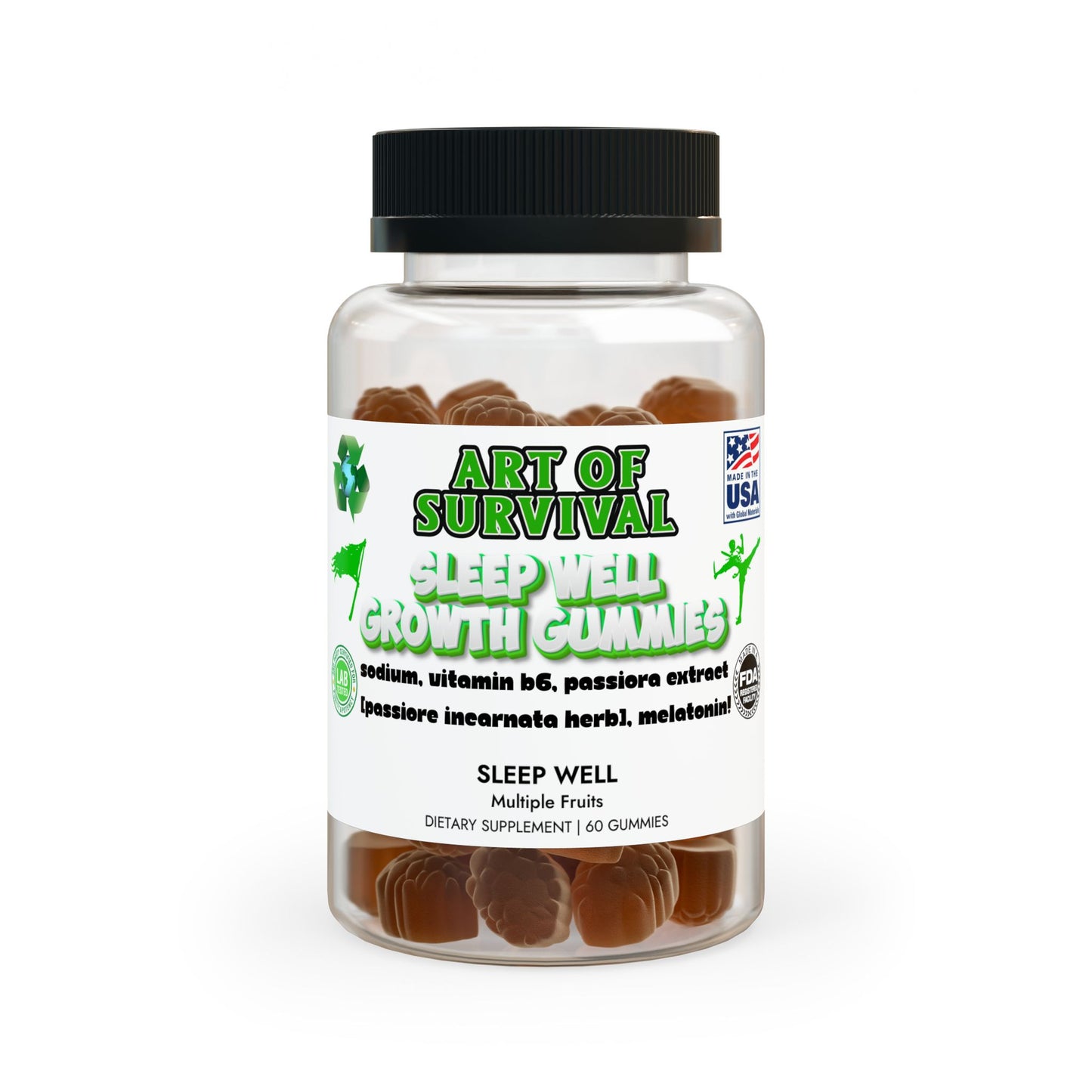Sleep Well Gummies (60 Gummies)