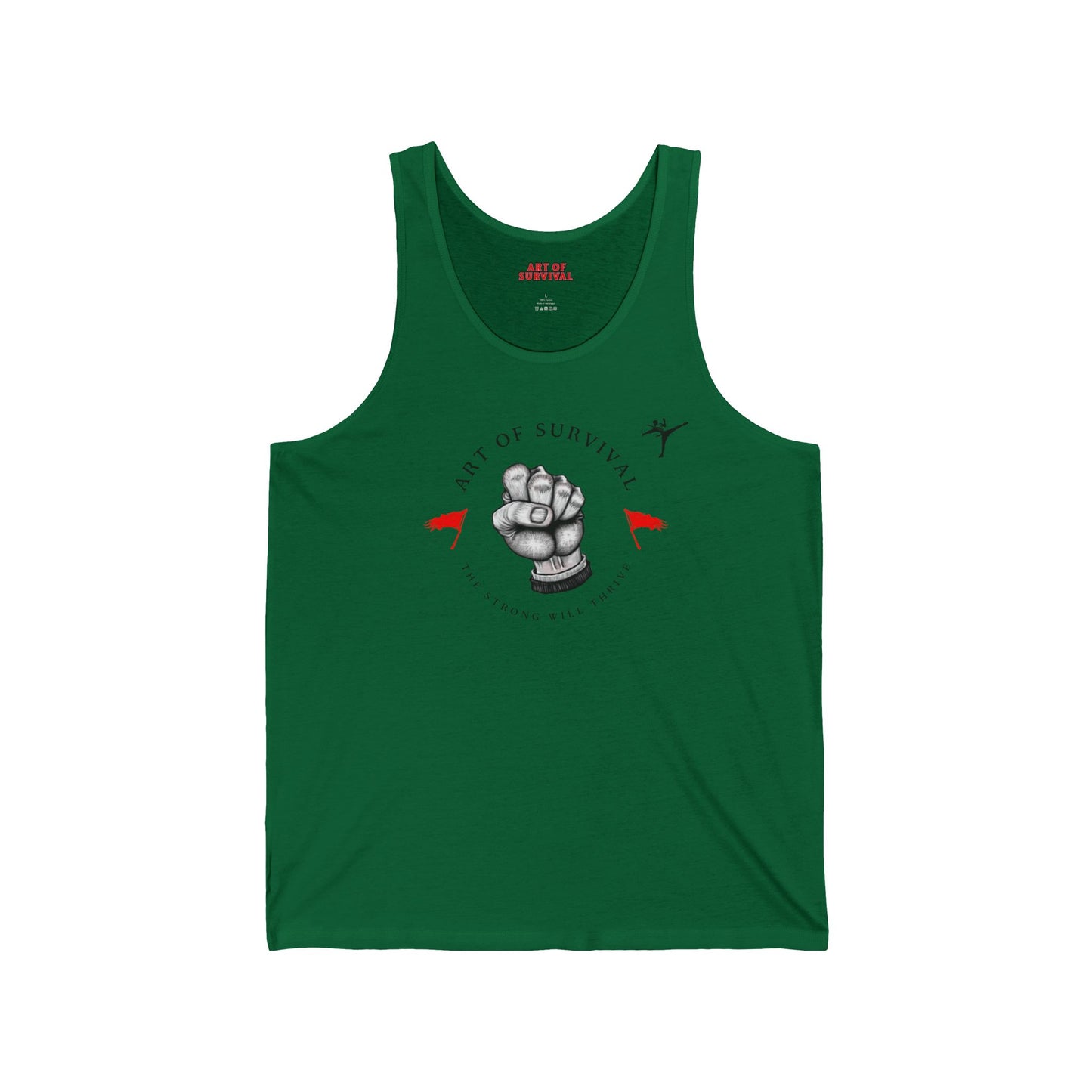 Tank Top - The Art of Survival Martial Arts Logo Limited Edition since the beginning