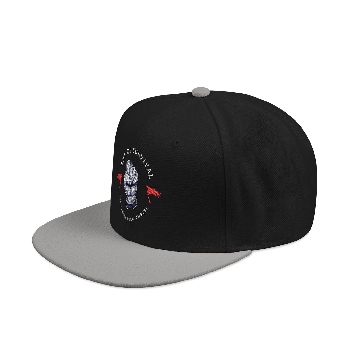 Snapback Cap - The Art of Survival Martial Arts Logo - Health & Fitness Lifestyle Brand