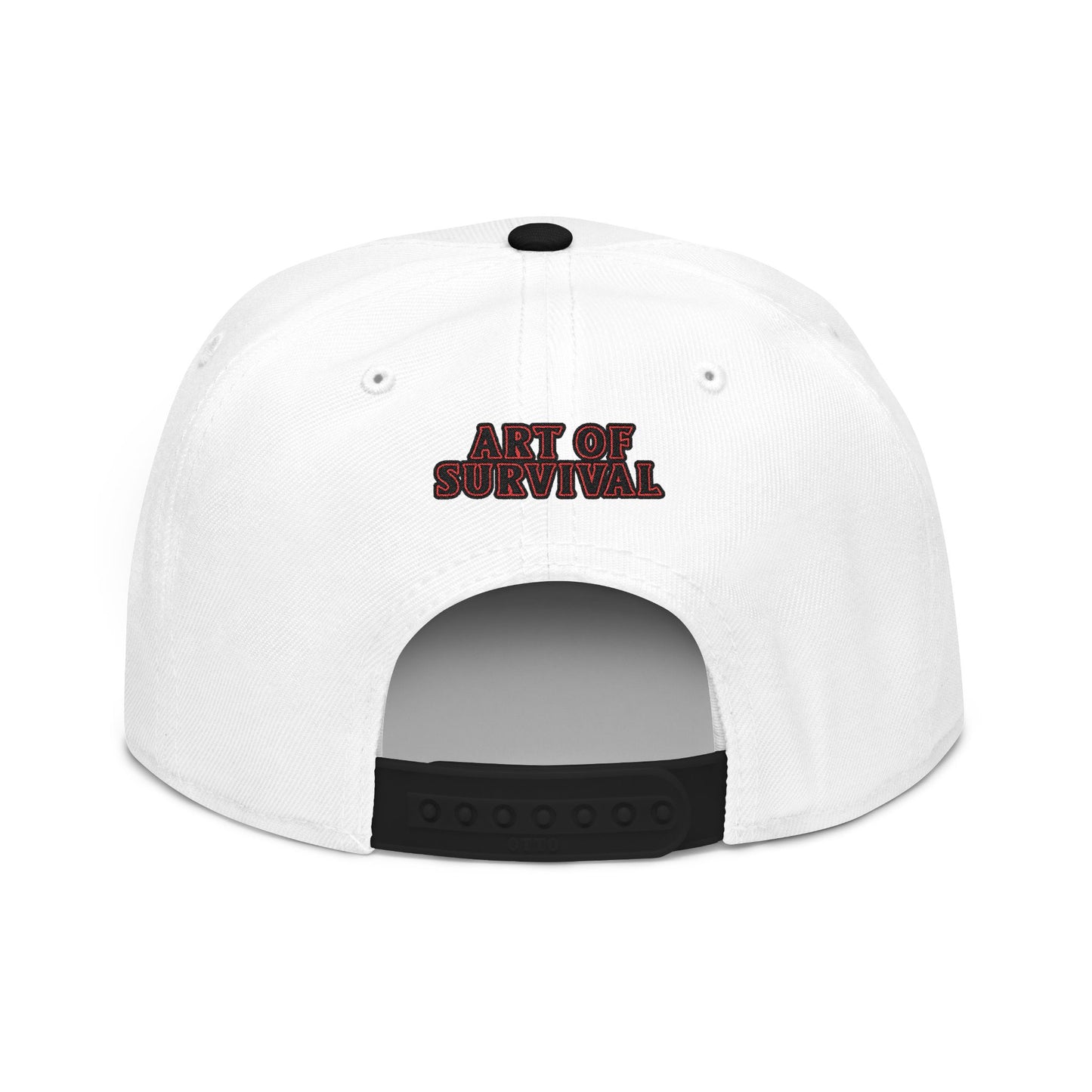 Copy of Snapback Cap - The Art of Survival Fist Logo Embroidery Hat - Martial Arts Fitness Longevity Apparel