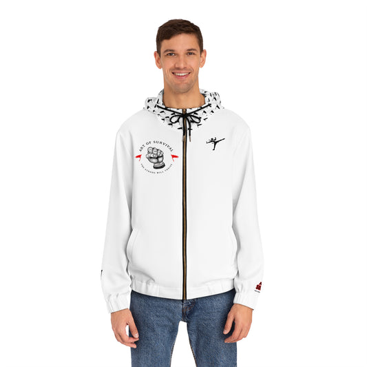 Full-Zip Hoodie - The Art of Survival - Martial Arts Logo