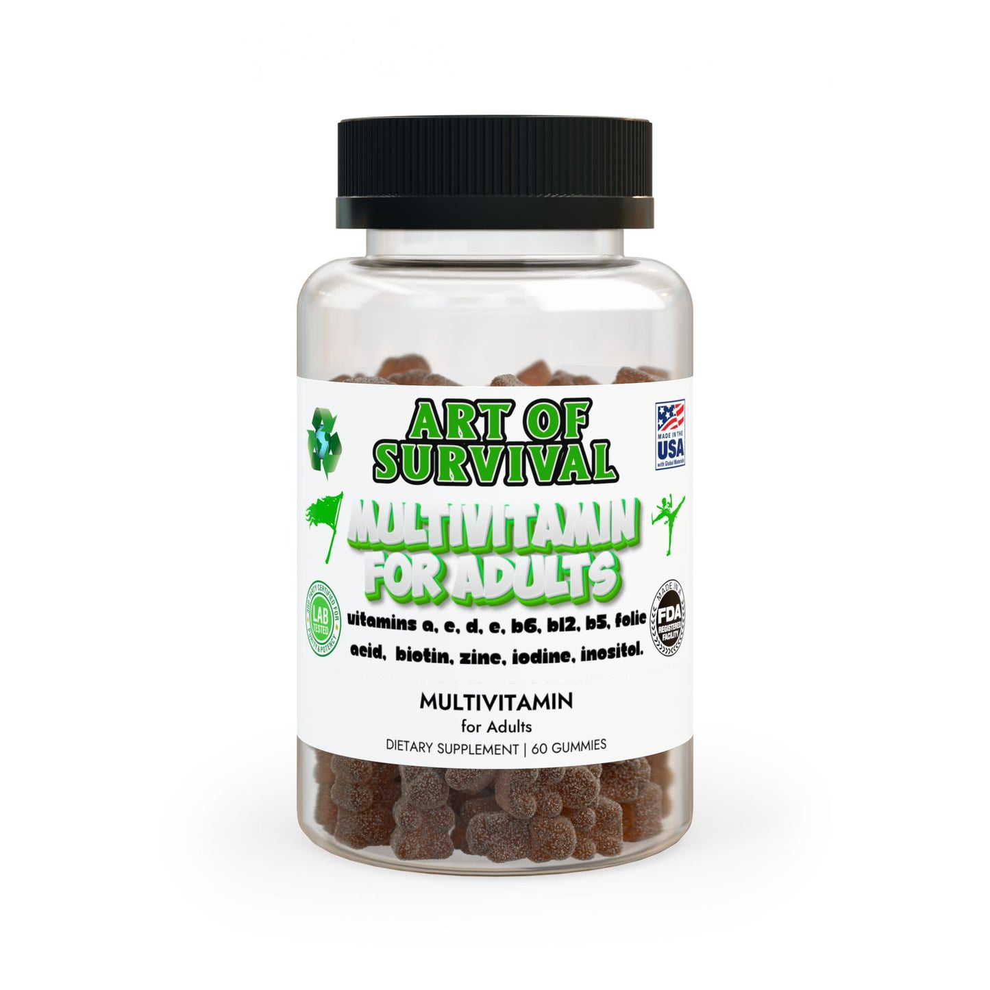 Multivitamin Gummies for Adults (60 Gummies)