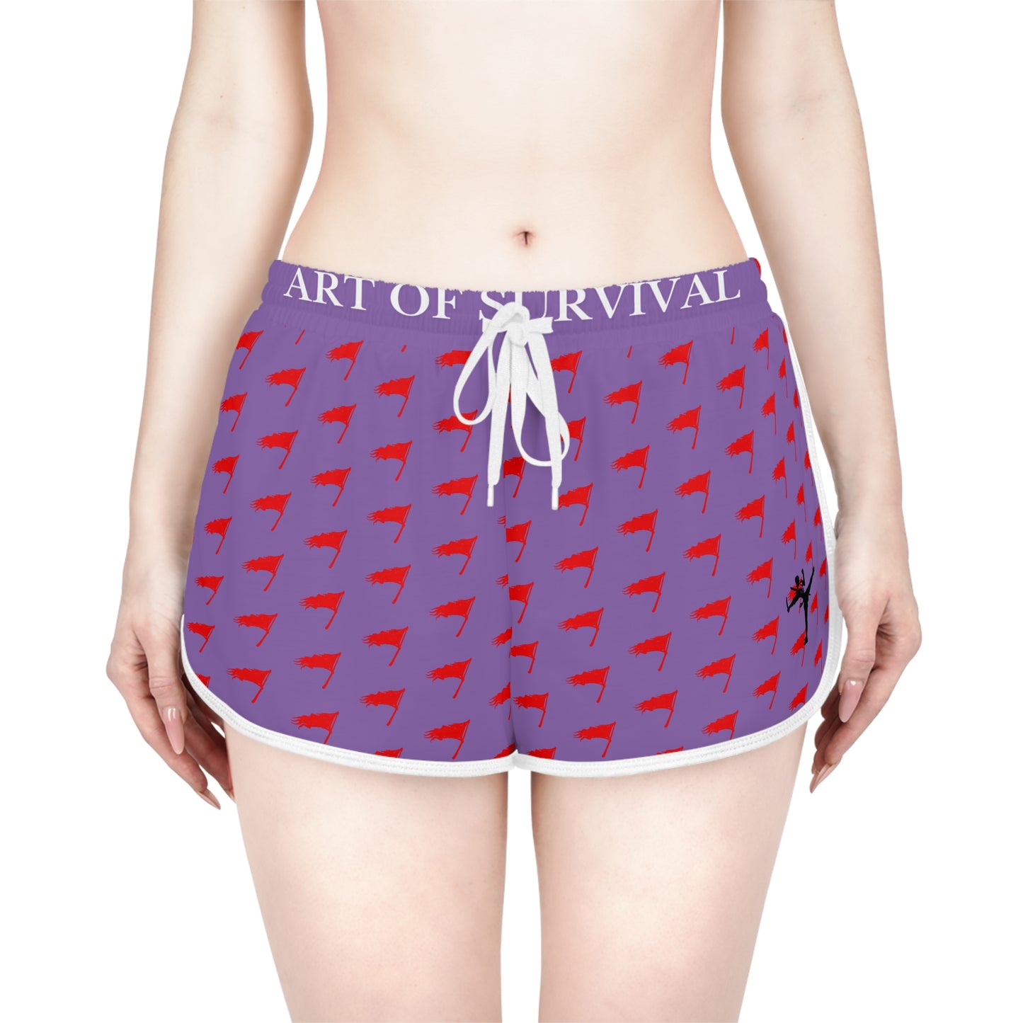 The Art of Survival- Flag (All Over) Logo - Fitness - Shorts