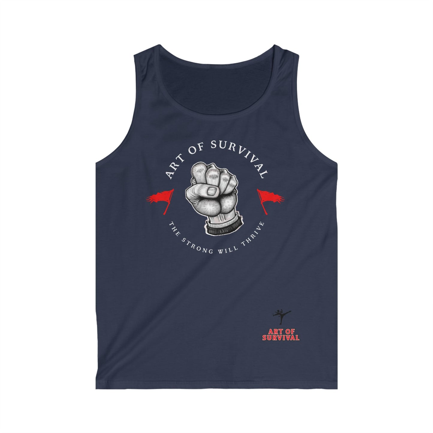Tank Top - The Art of Survival - Martial Arts - Men's Softstyle - Tank Top