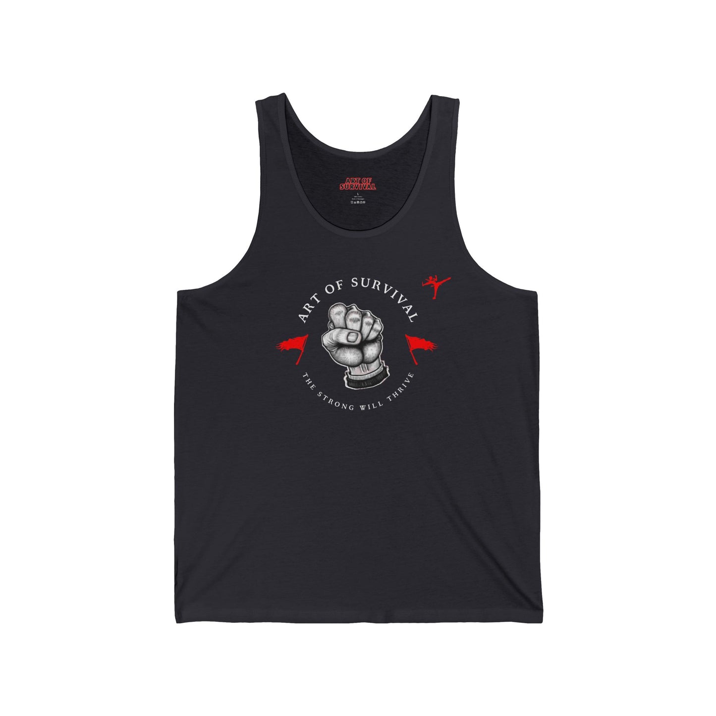 Tank Top - The Art of Survival Martial Arts Logo Limited Edition since the beginning