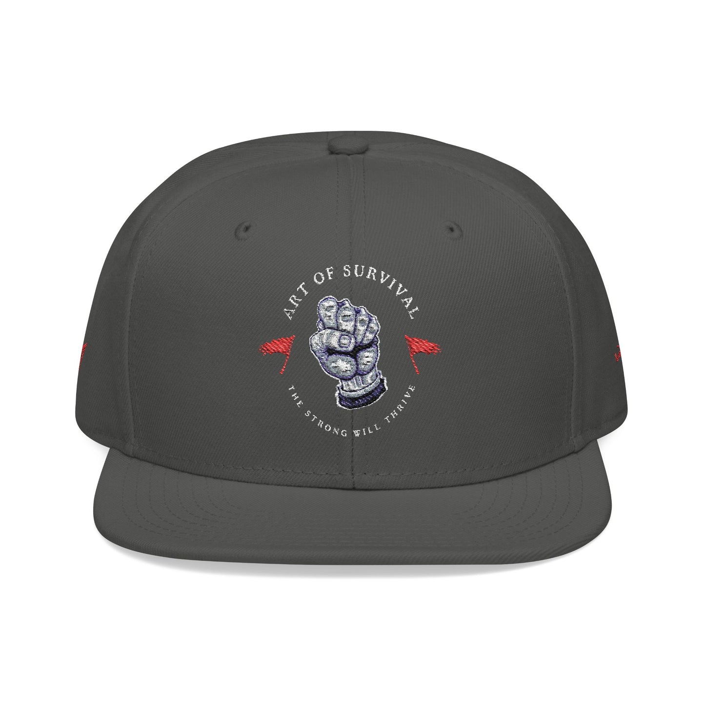 Snapback Cap - The Art of Survival Martial Arts Logo - Health & Fitness Lifestyle Brand
