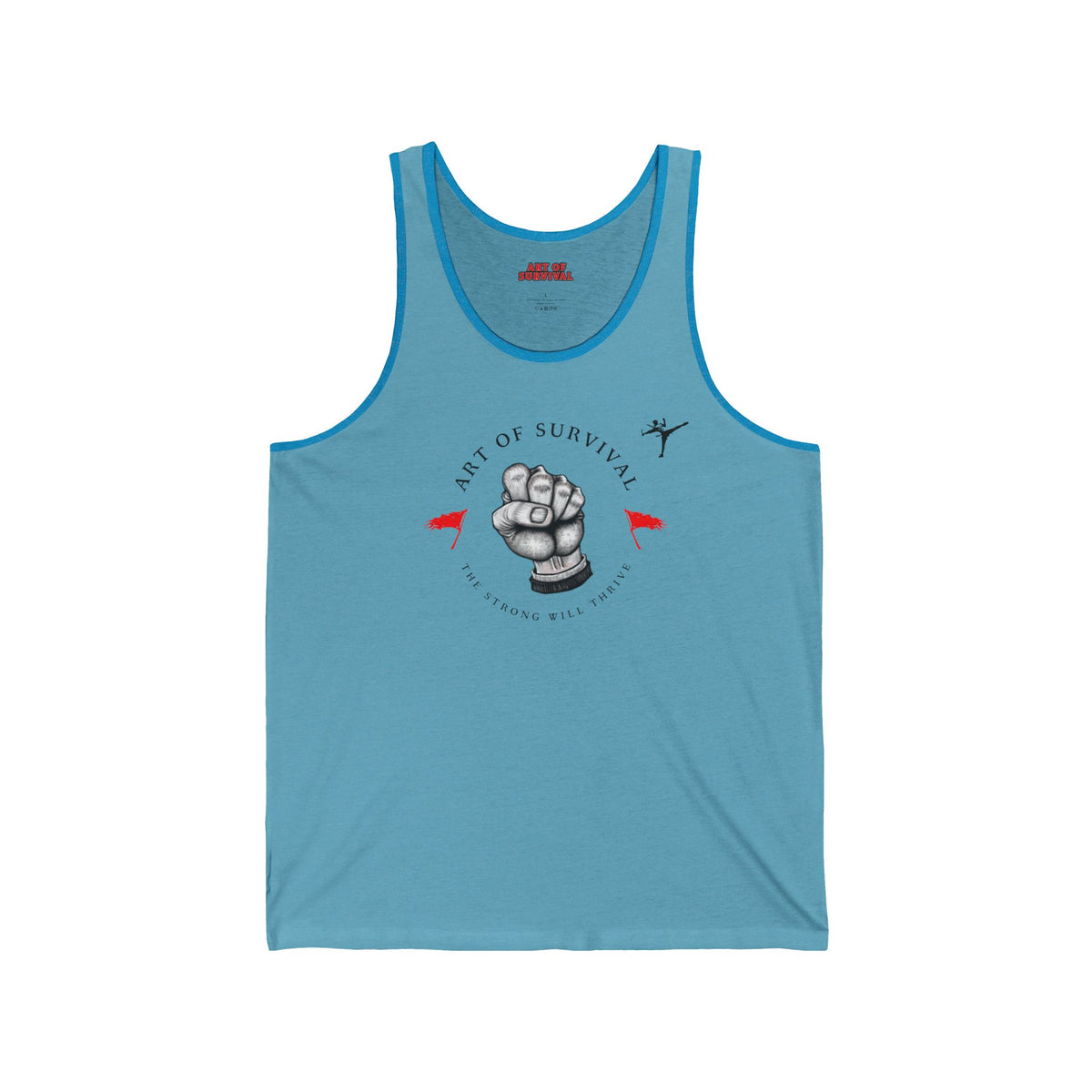 Tank Top - The Art of Survival Martial Arts Logo Limited Edition since the beginning