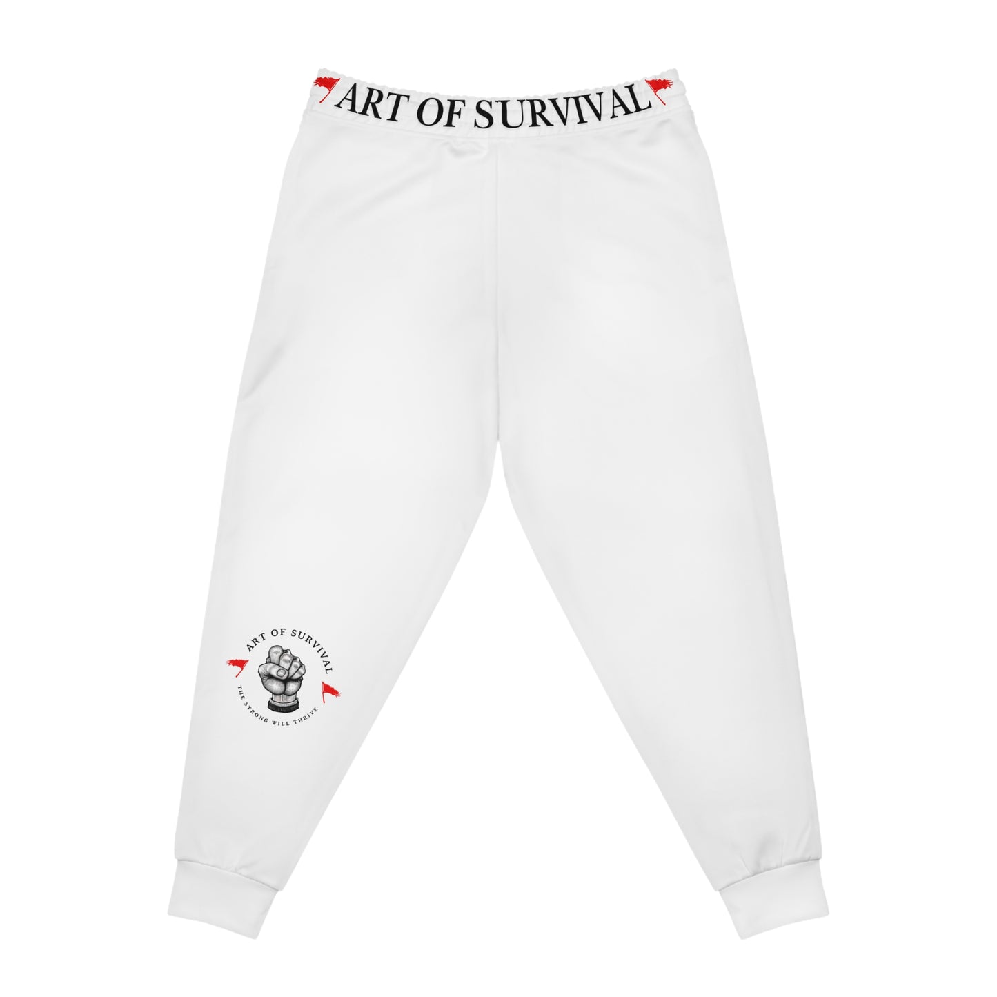 Athletic Joggers - Art of Survival - Fist Logo - Fitness Brand