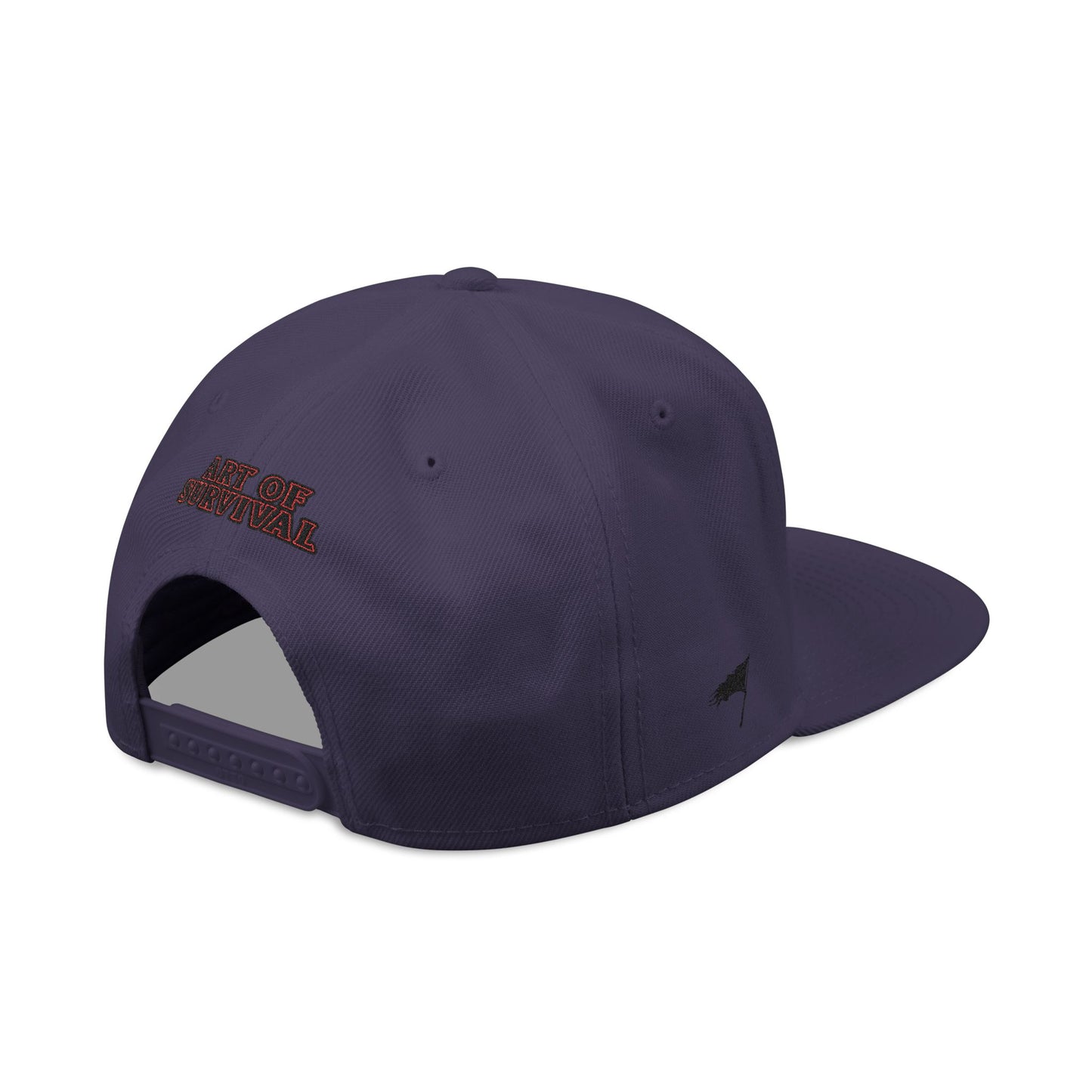 Copy of Snapback Cap - The Art of Survival Fist Logo Embroidery Hat - Martial Arts Fitness Longevity Apparel