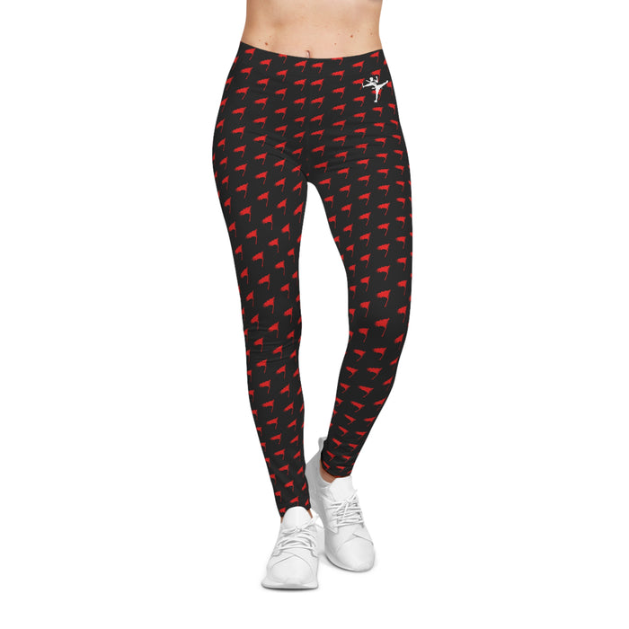 Leggings - The Art of Survival - Flag (All Over) Logo - Fitness Apparel