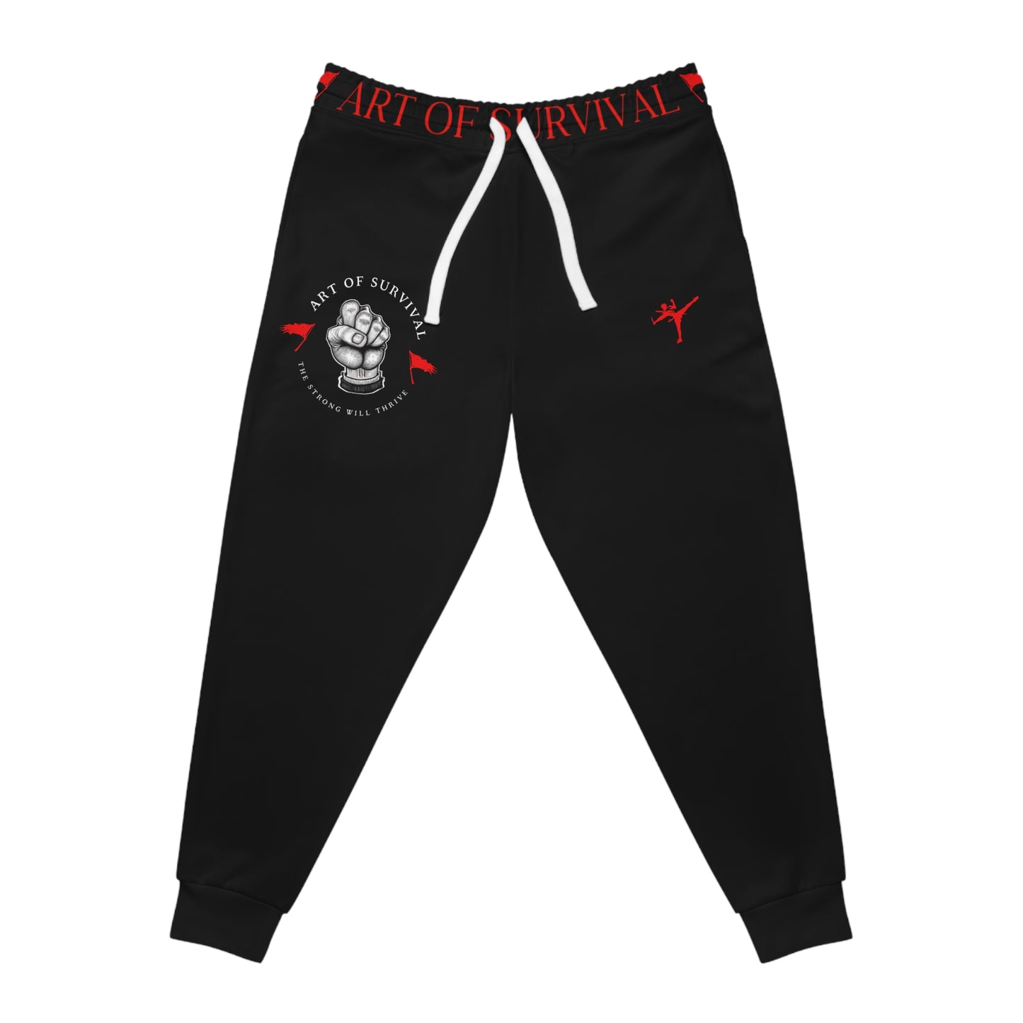 Joggers - Art of Survival - Fist Logo - Fitness Apparel