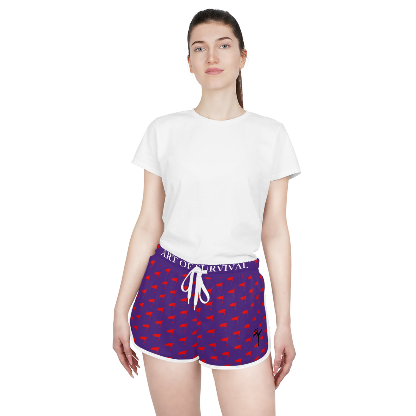 The Art of Survival- Flag (All Over) Logo - Fitness - Shorts