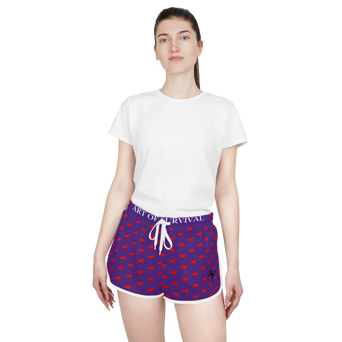 The Art of Survival- Flag (All Over) Logo - Fitness - Shorts
