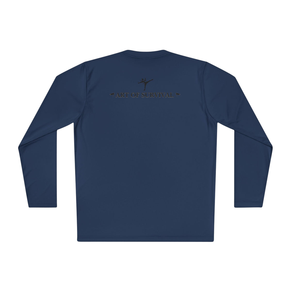 Long Sleeve Tee - "The Art of Survival" Fitness - Martial Arts - Activewear - Fist Design