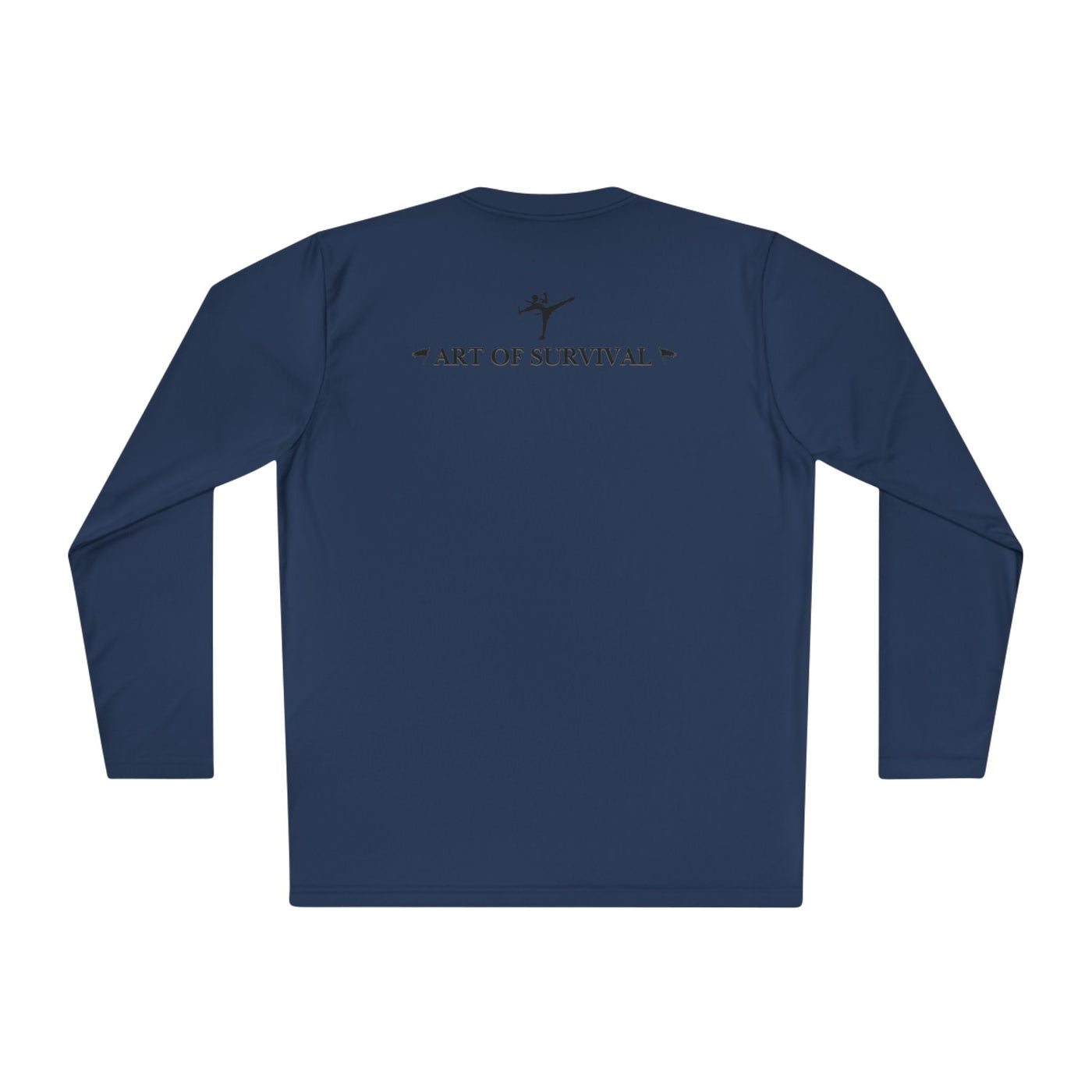 Long Sleeve Tee - "The Art of Survival" Fitness - Martial Arts - Activewear - Fist Design