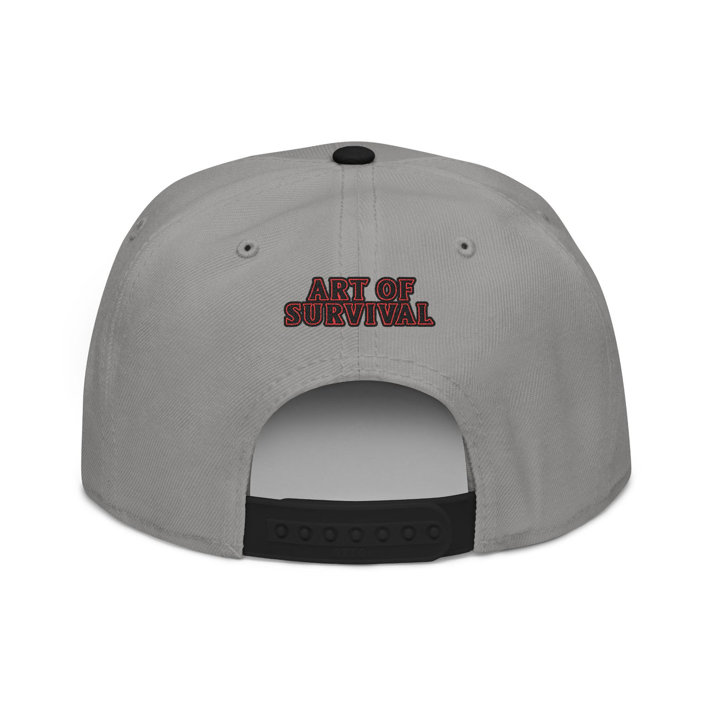 Snapback Cap - The Art of Survival Fist Logo Embroidery Hat - Martial Arts Fitness Longevity Apparel