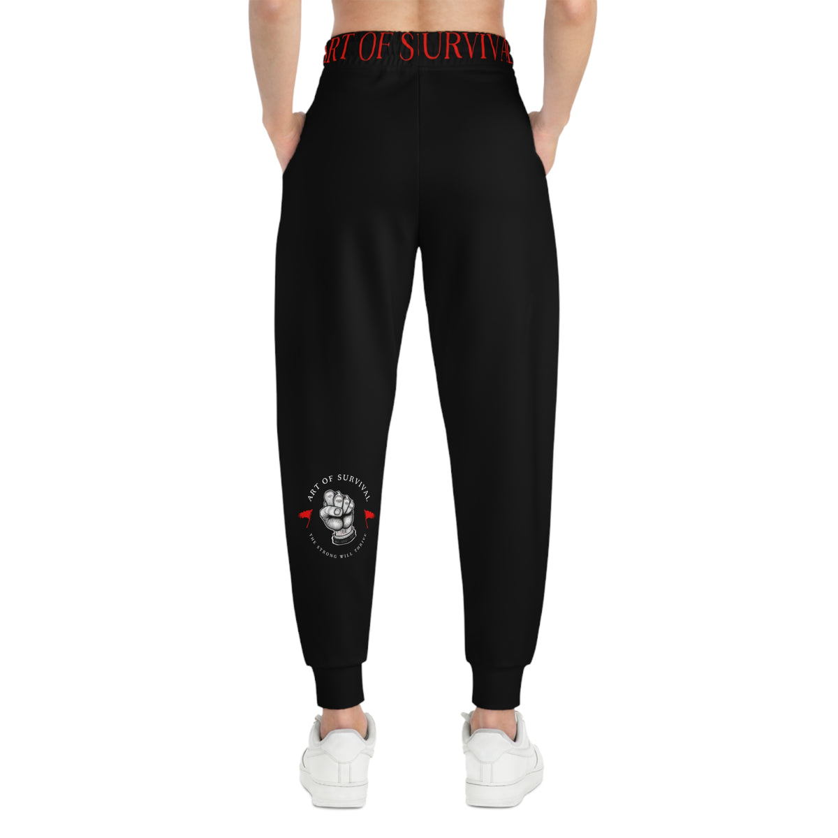 Joggers - Art of Survival - Limited Addition {Since the Beginning} Logo (w/ Fist Symbol) - Fitness Appeal