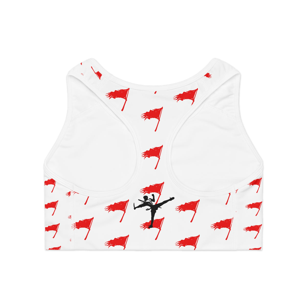 Sports Bra - The Art of Survival - Flag (All Over) Logo - Fitness - Brand
