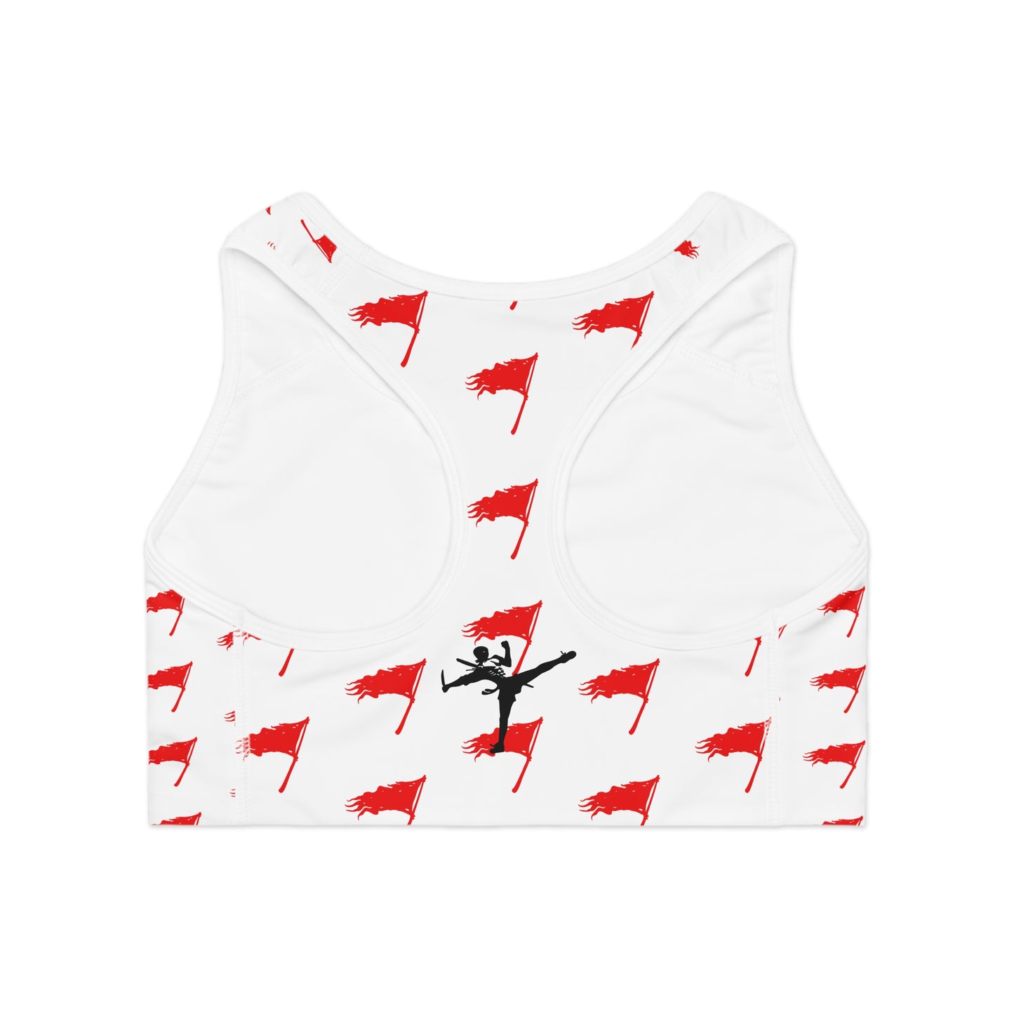 Sports Bra - The Art of Survival - Flag (All Over) Logo - Fitness - Brand